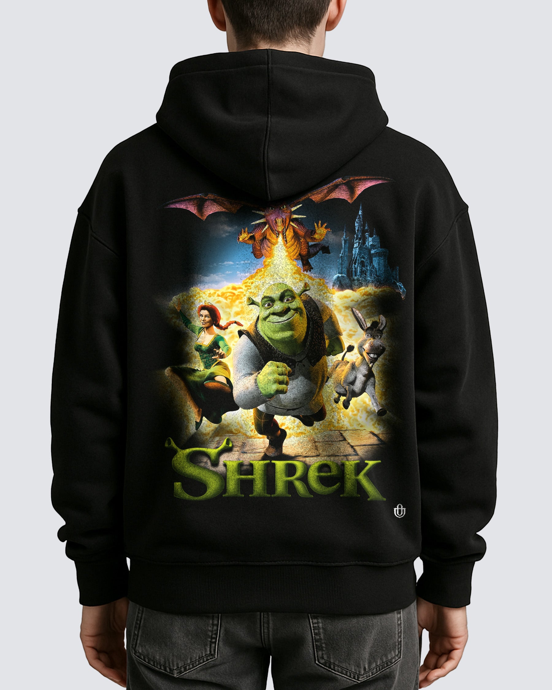 Movies 'Shrek' Oversized Hoodie