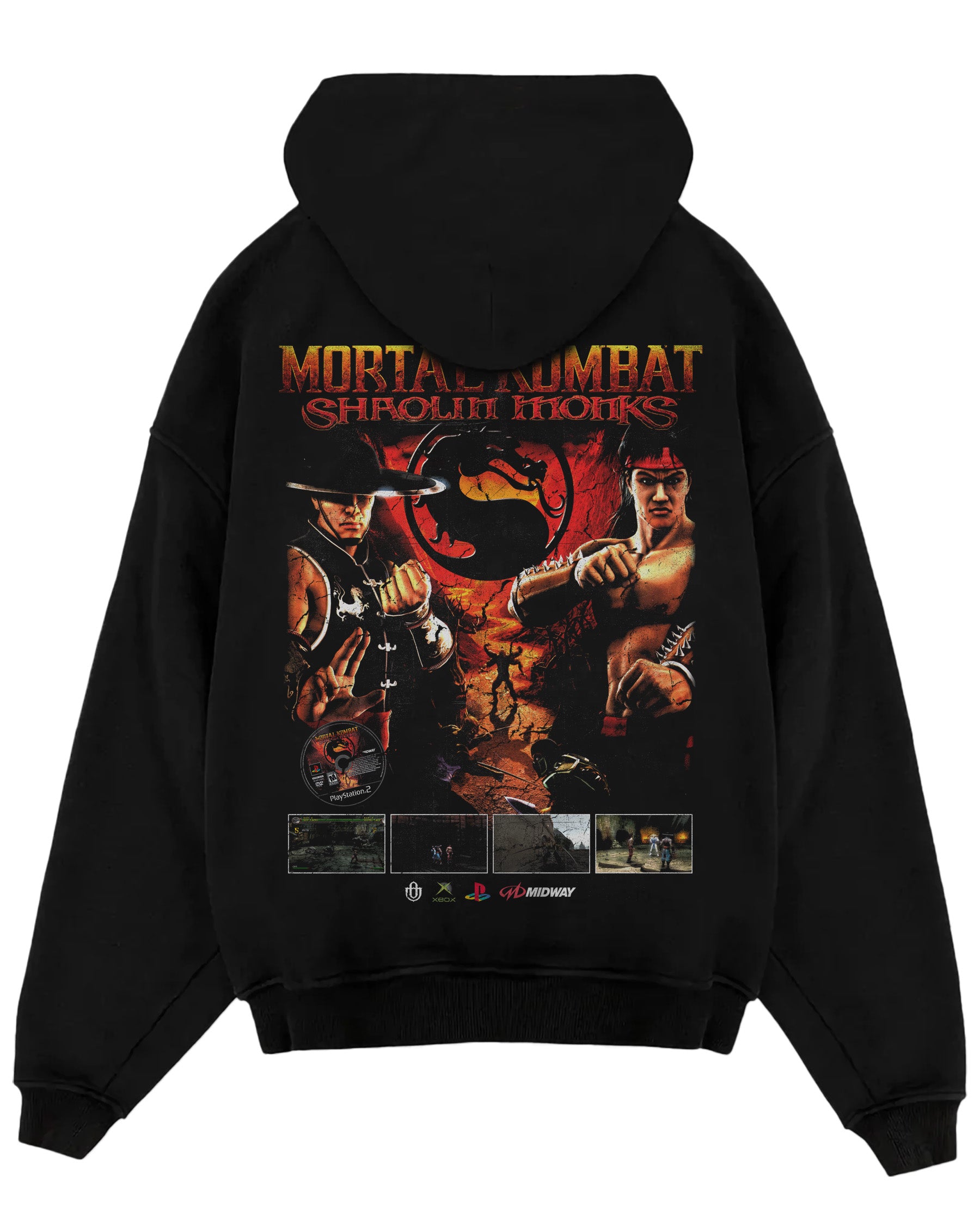 Video Games 'Mortal Kombat: Shaolin Monks' Oversized Hoodie