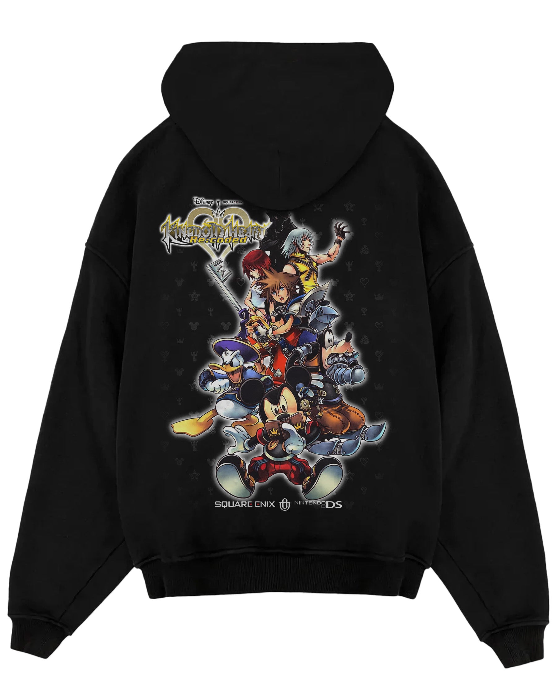 Video Games 'Kingdom Hearts Re:Coded' Oversized Hoodie