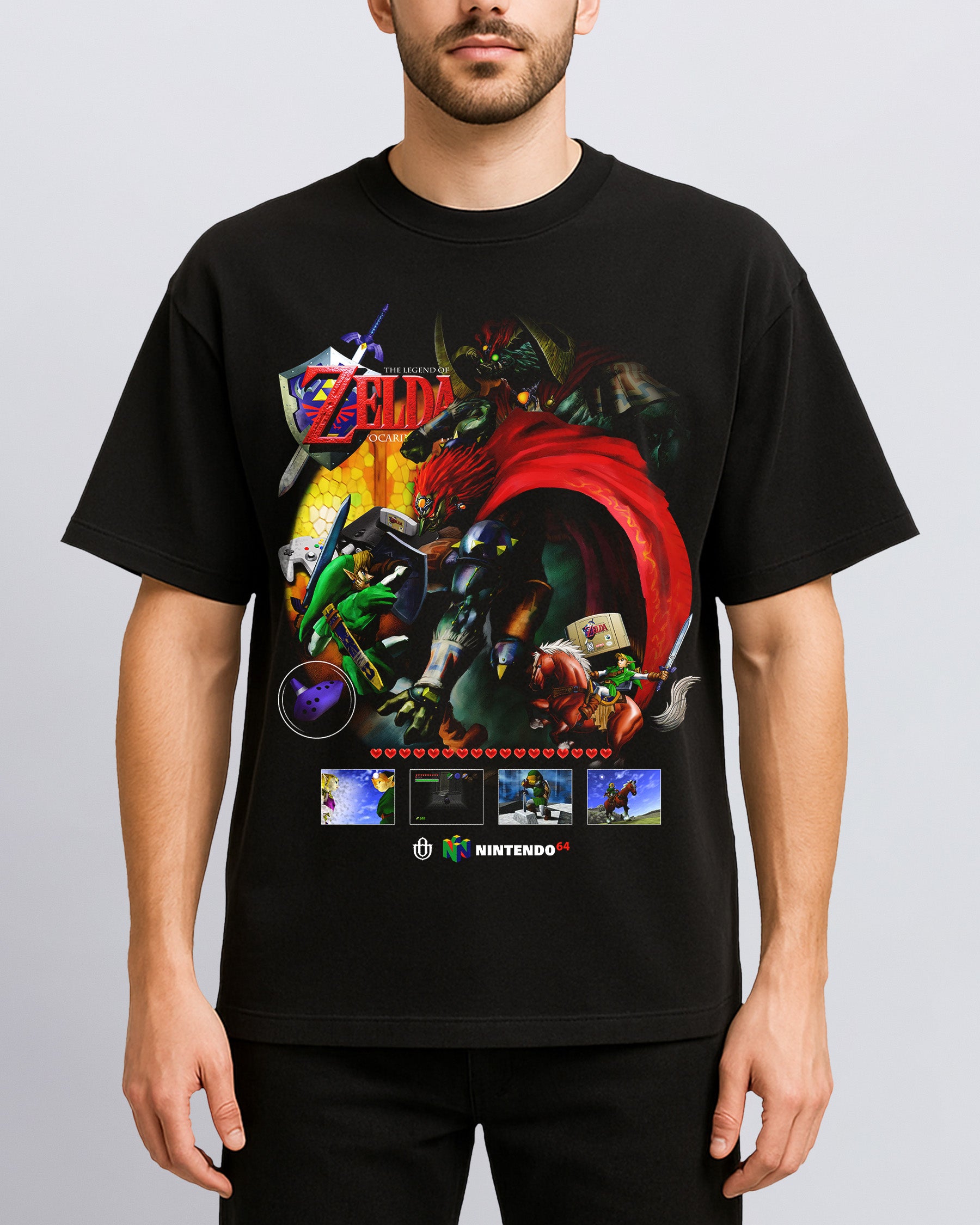 Video Games 'The Legend of Zelda: Ocarina of Time v2' T-Shirt
