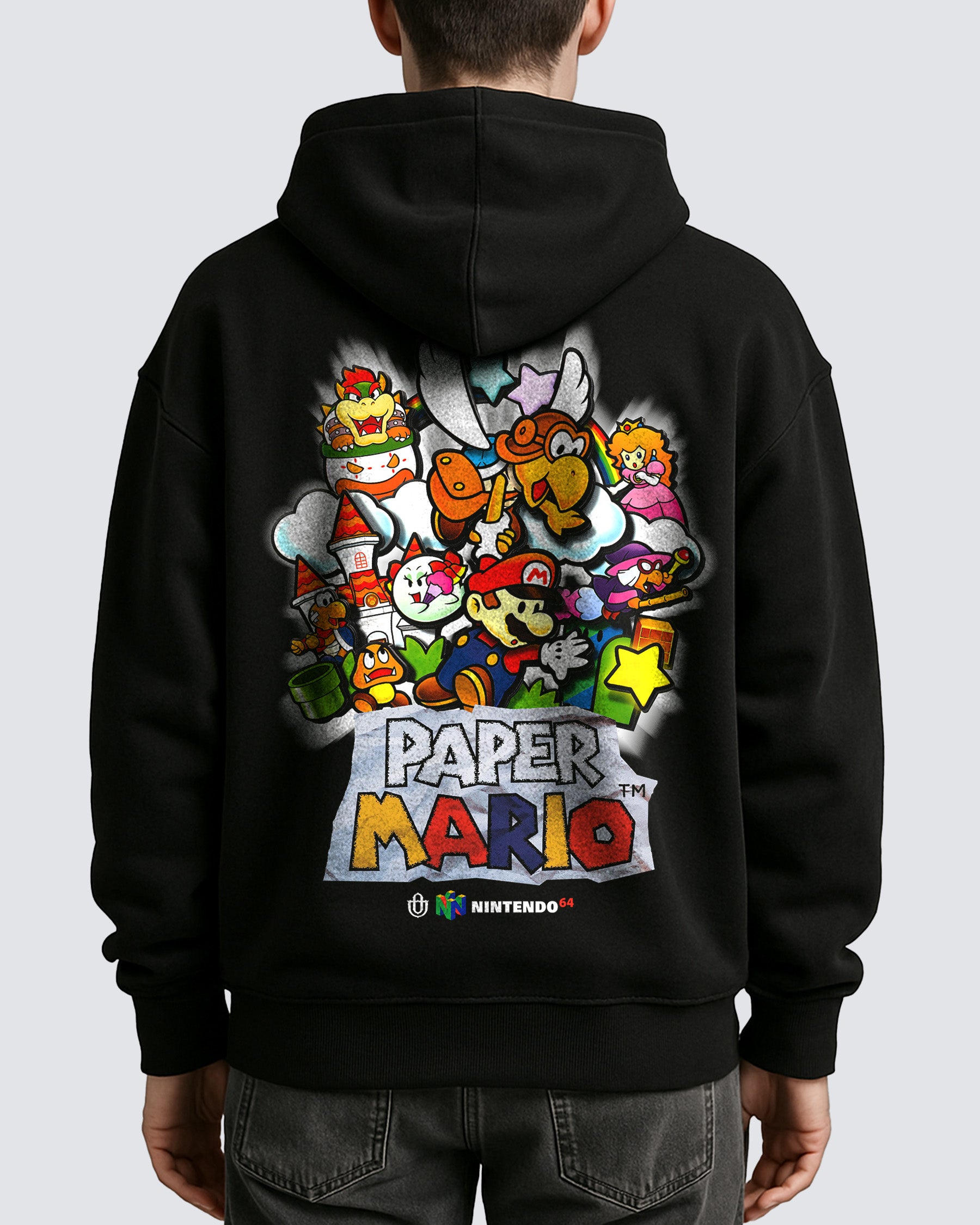 Video Games 'Paper Mario 64' Oversized Hoodie