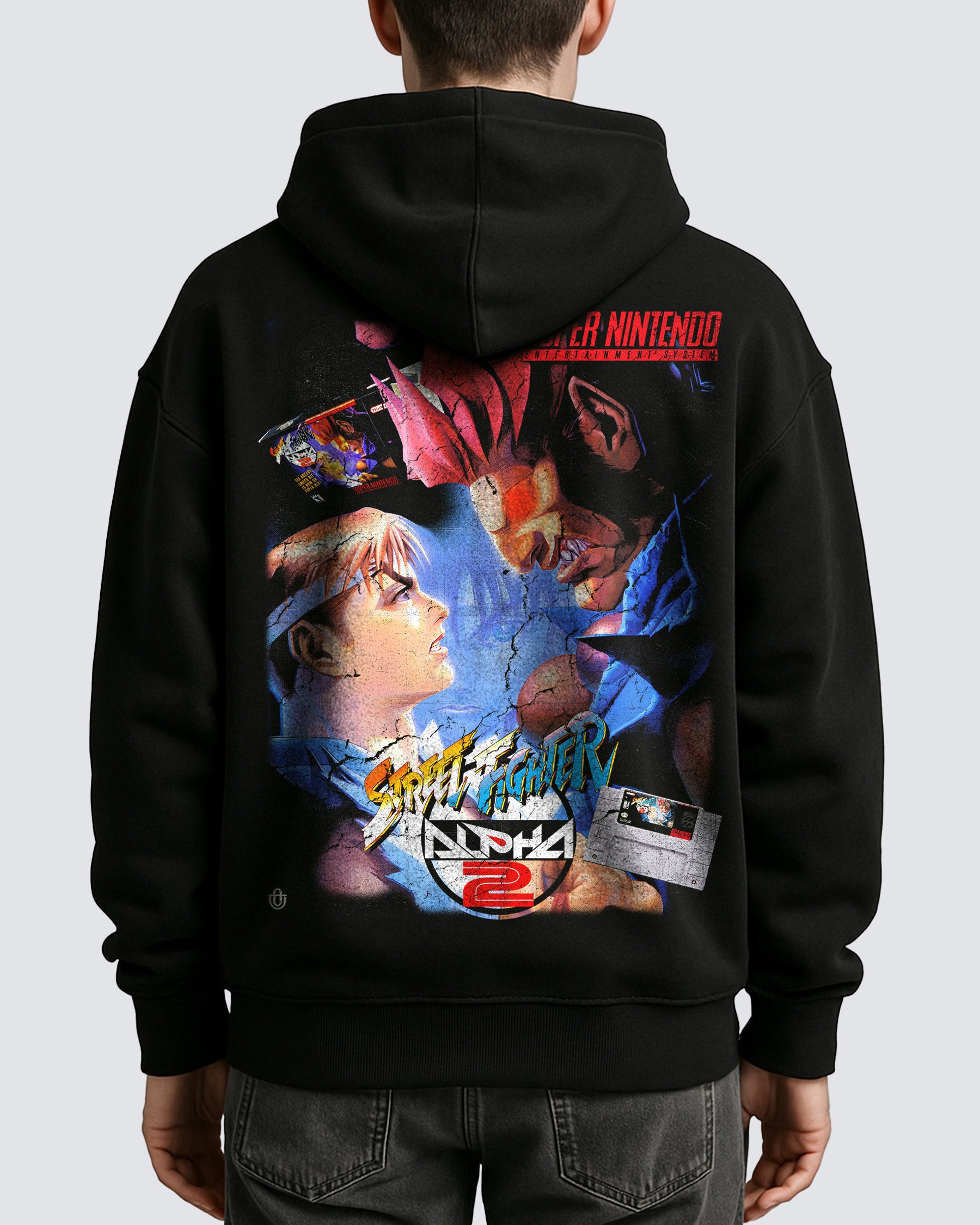 Video Games 'Street Fighter Alpha 2' Oversized Hoodie