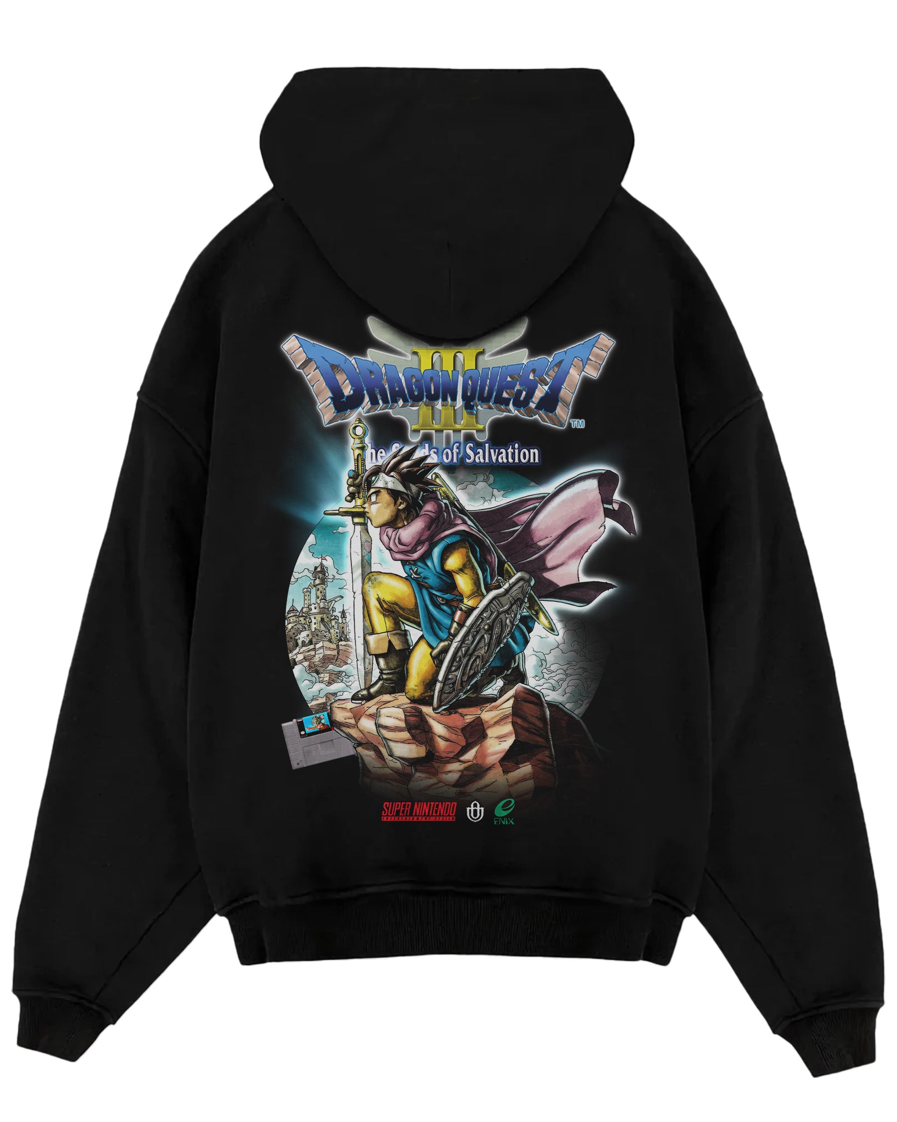 Video Games 'Dragon Quest III:The Seeds of Salvation' Oversized Hoodie