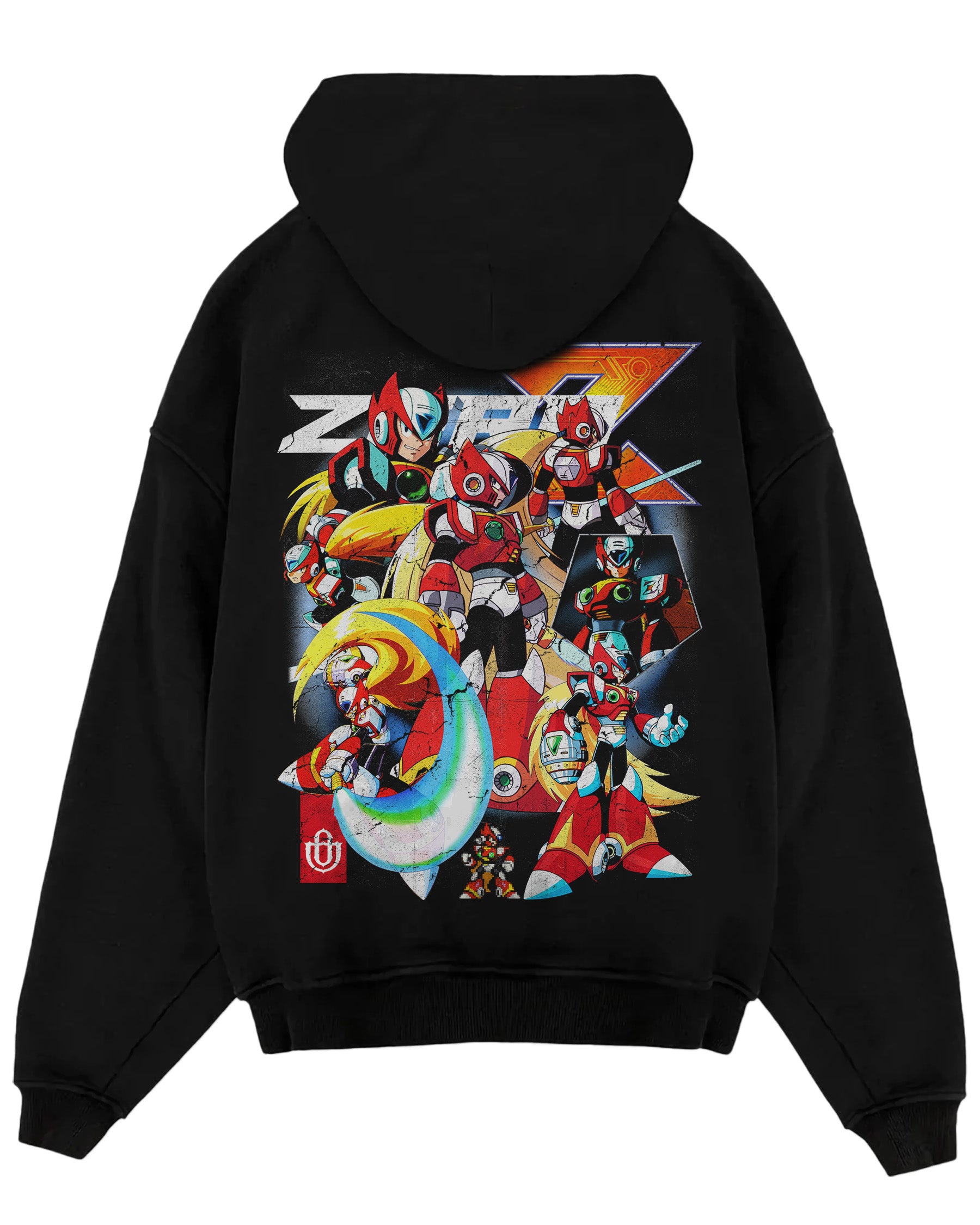 Video Games 'Mega Man X - Zero' Oversized Hoodie