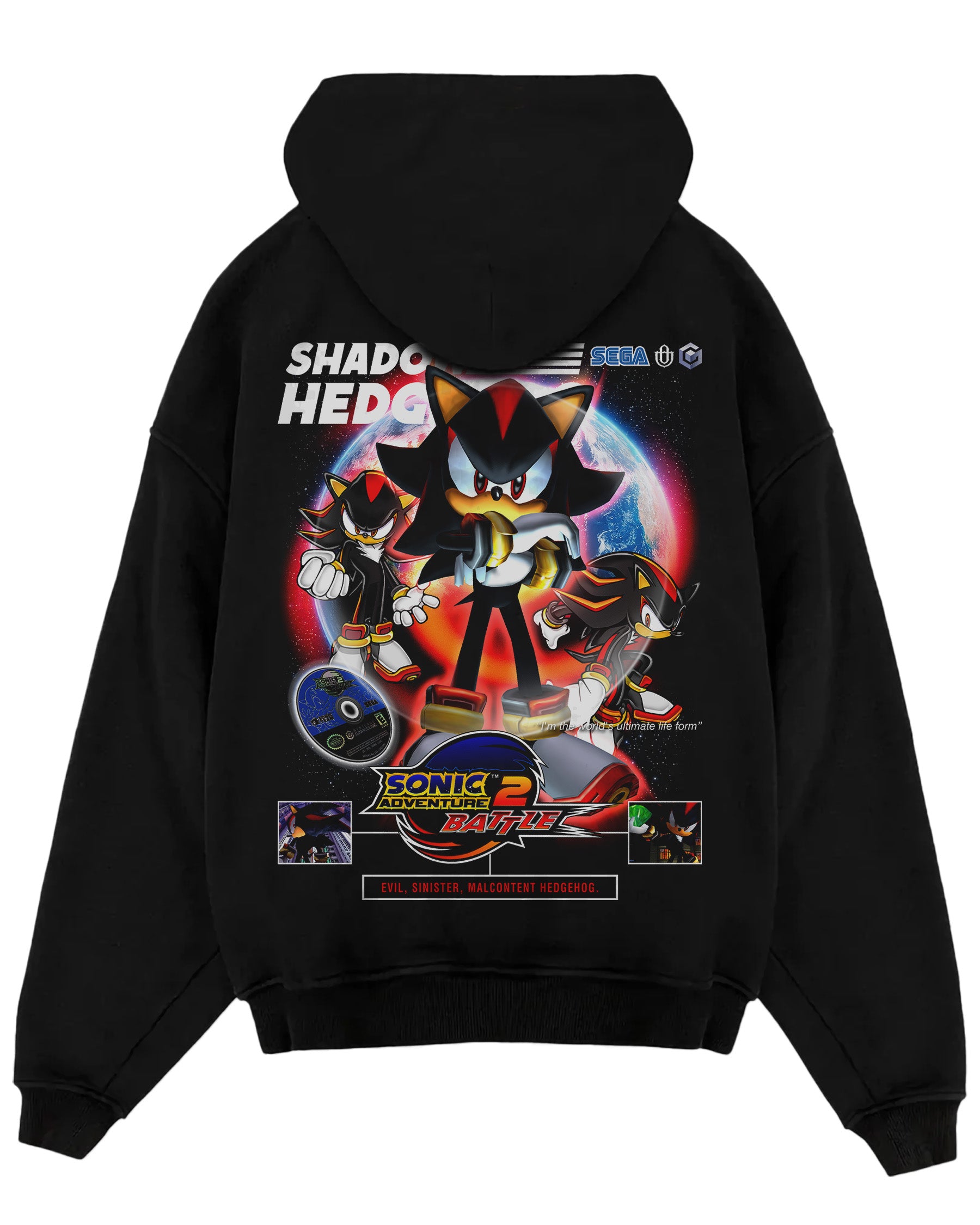 Video Games 'Sonic Adventure 2 Battle: Shadow' Oversized Hoodie