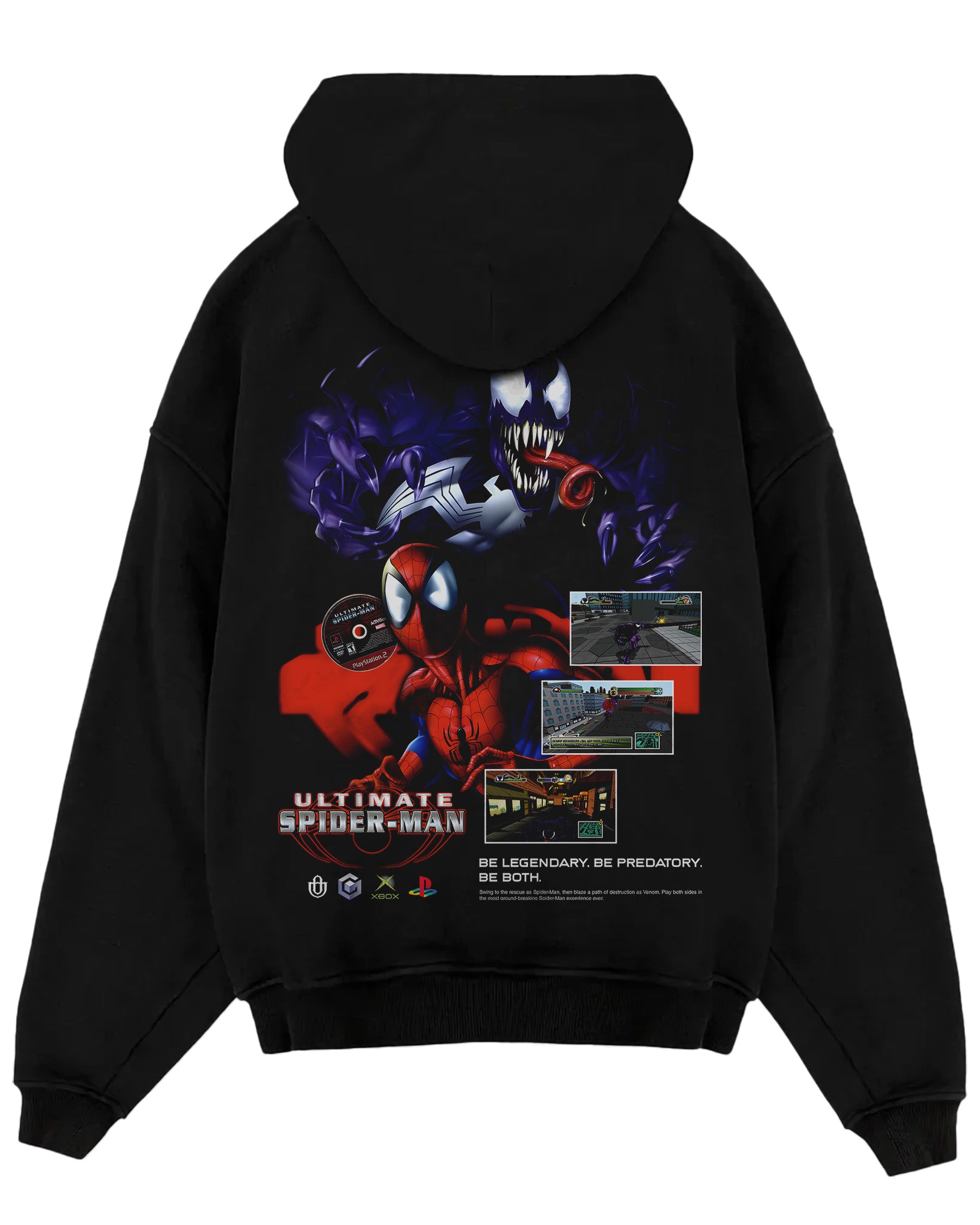 Video Games 'Ultimate Spider-Man' Oversized Hoodie