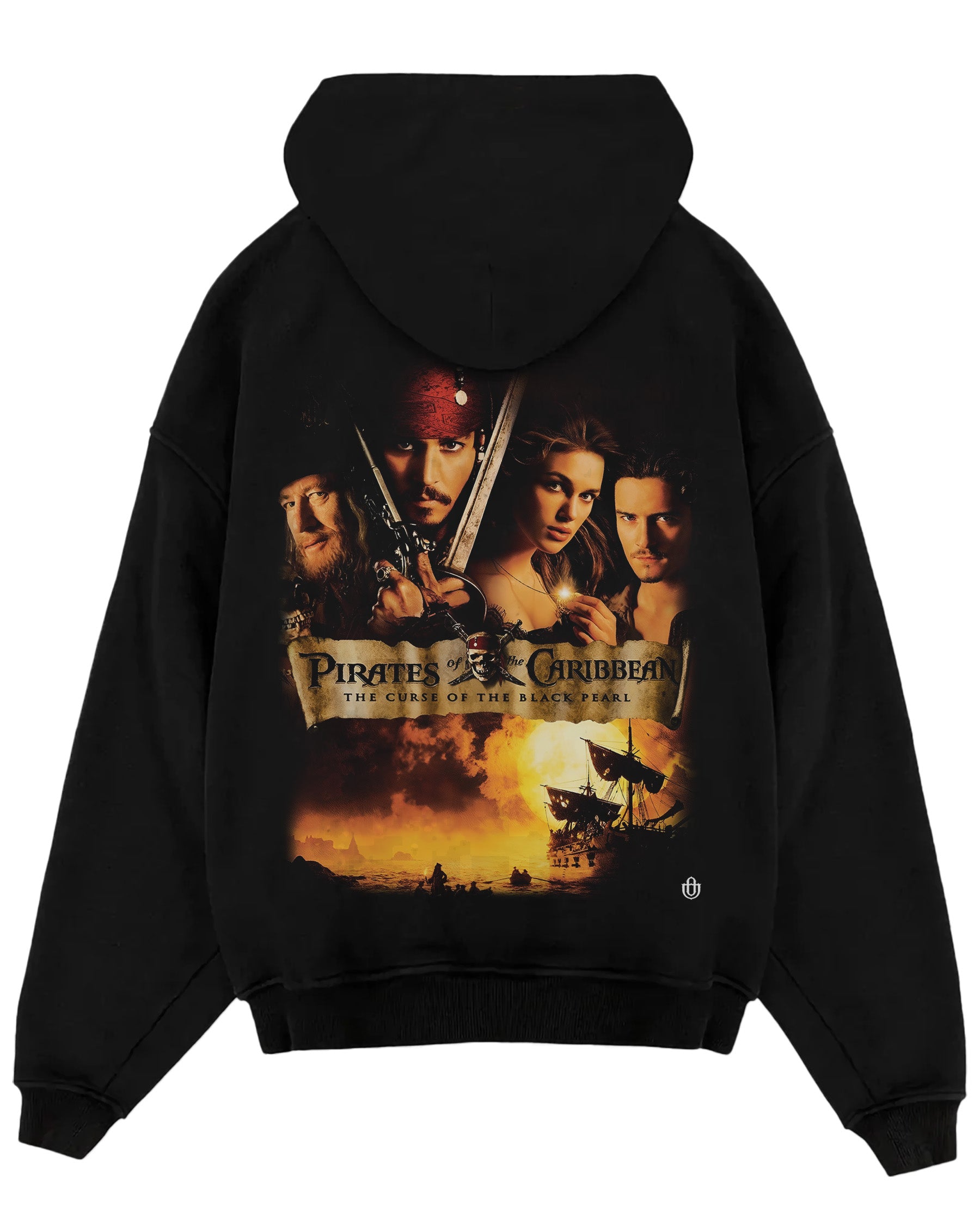 Movies 'Pirates of the Caribbean: Curse of the Black Pearl' Oversized Hoodie