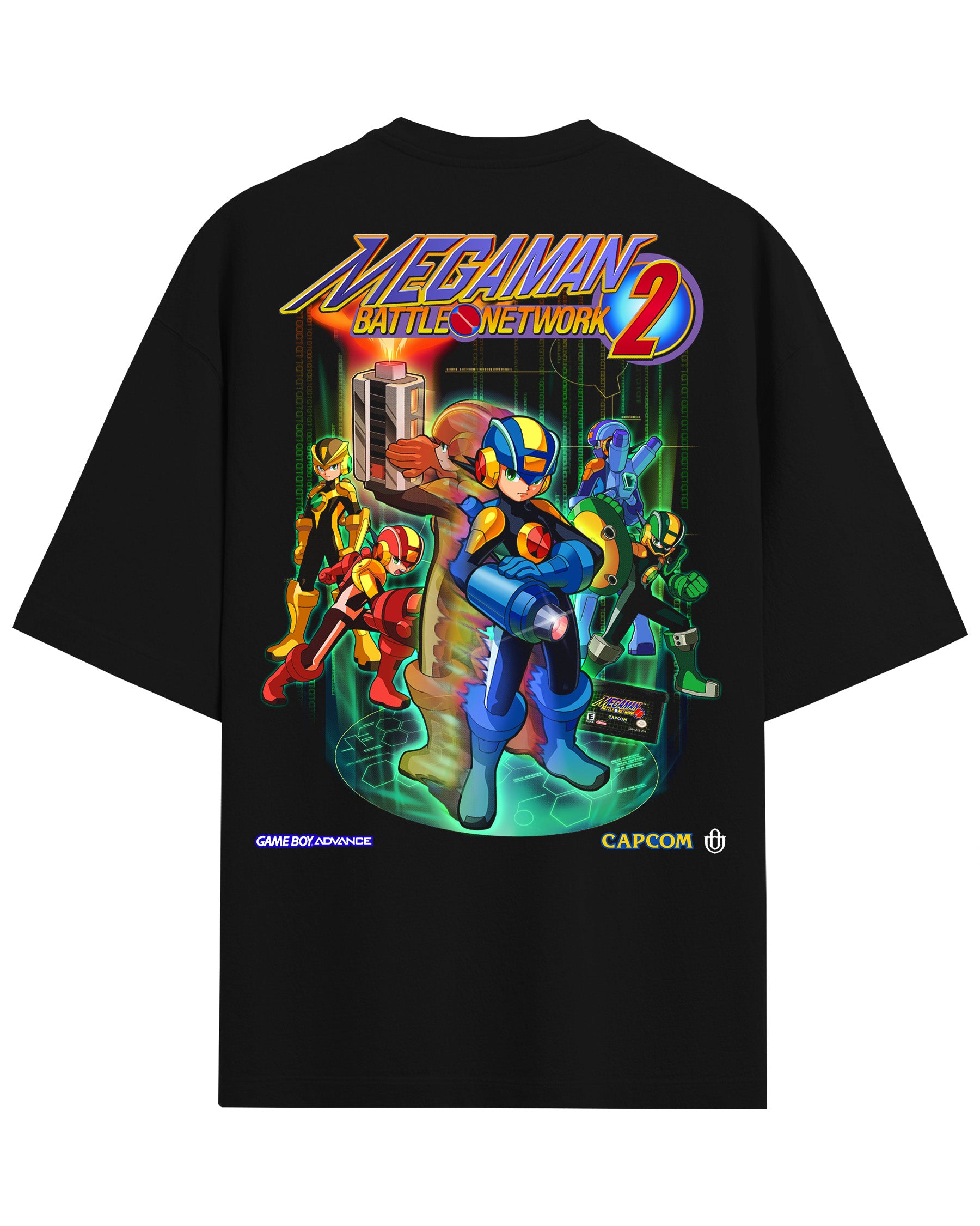 Video Games 'Mega Man Battle Network 2' Back T-Shirt