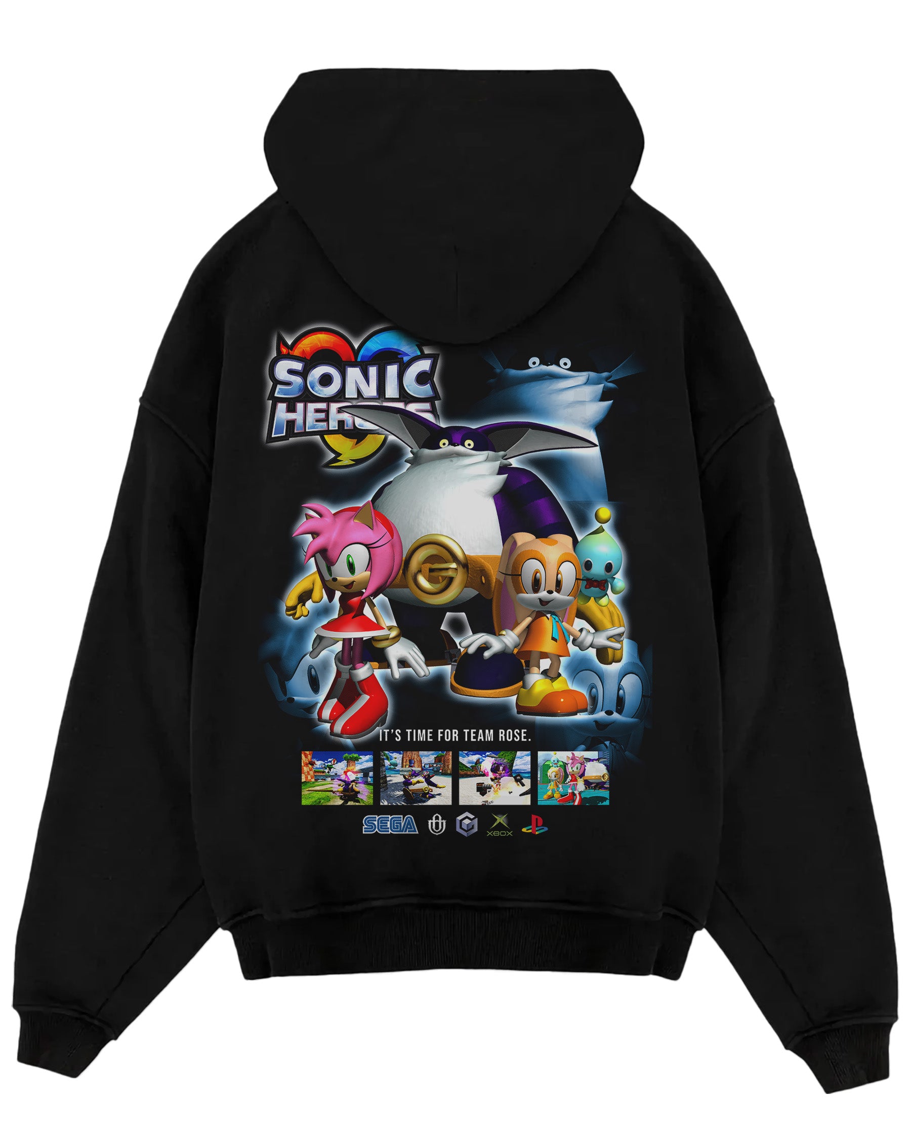 Video Games 'Sonic Heroes: Team Rose' Oversized Hoodie