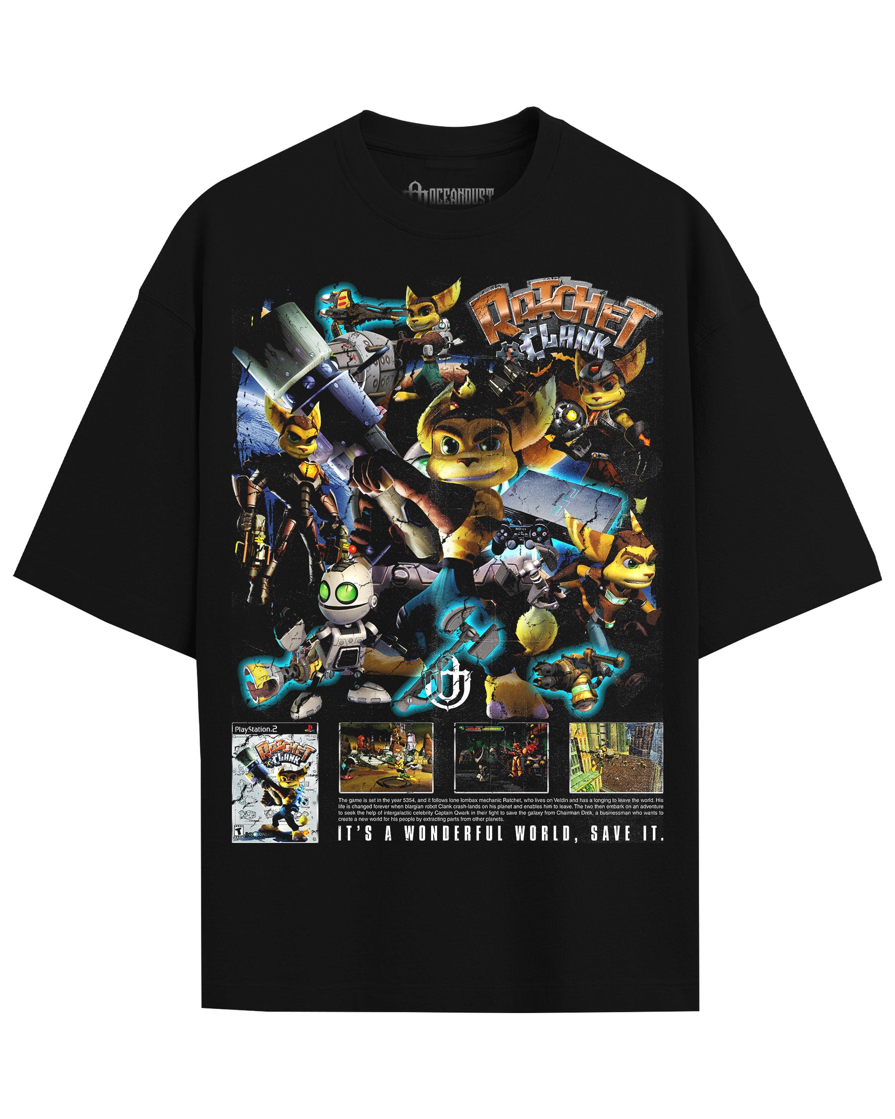 Video Games 'Ratchet & Clank' T-Shirt