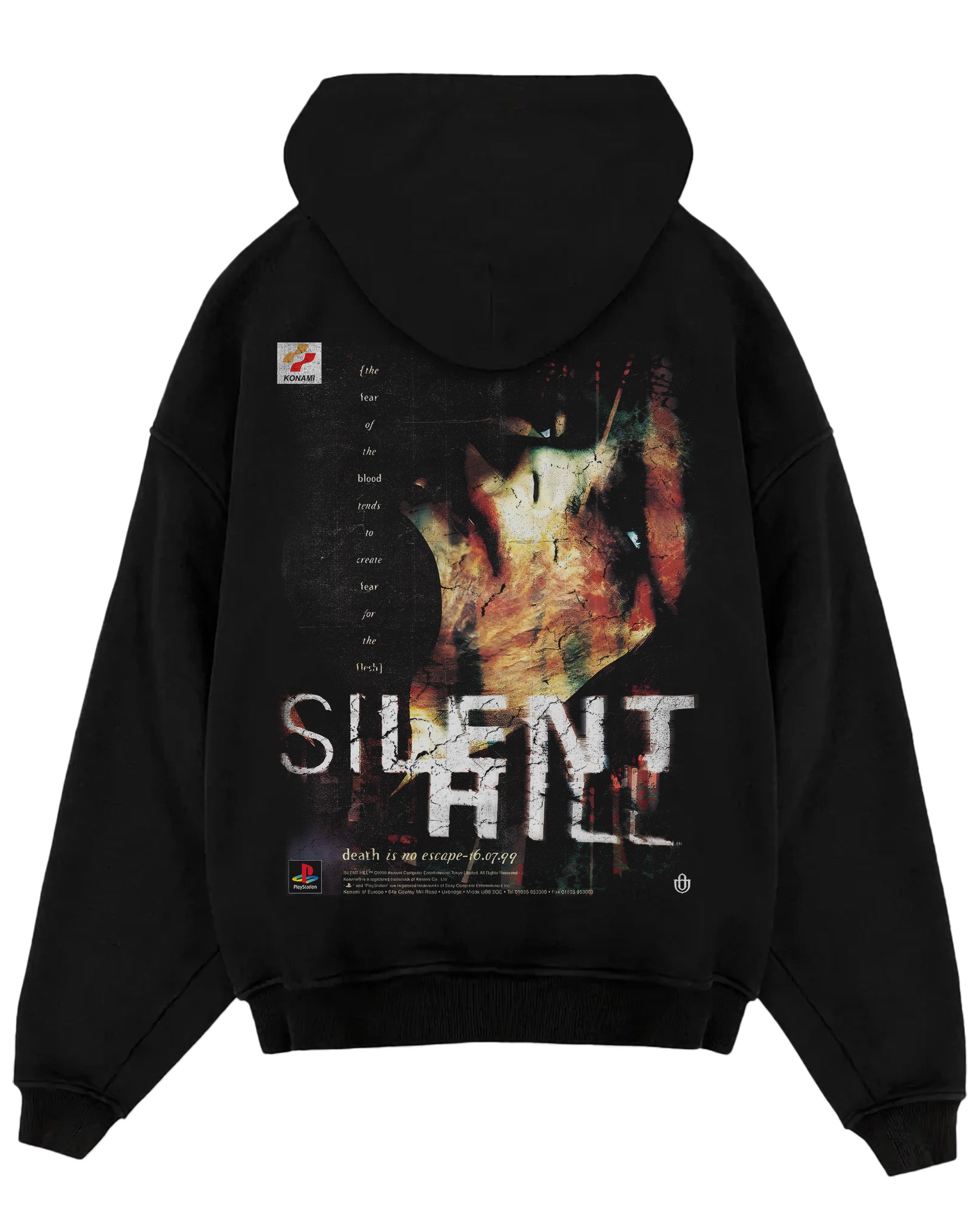 Video Games 'Silent Hill' Oversized Hoodie
