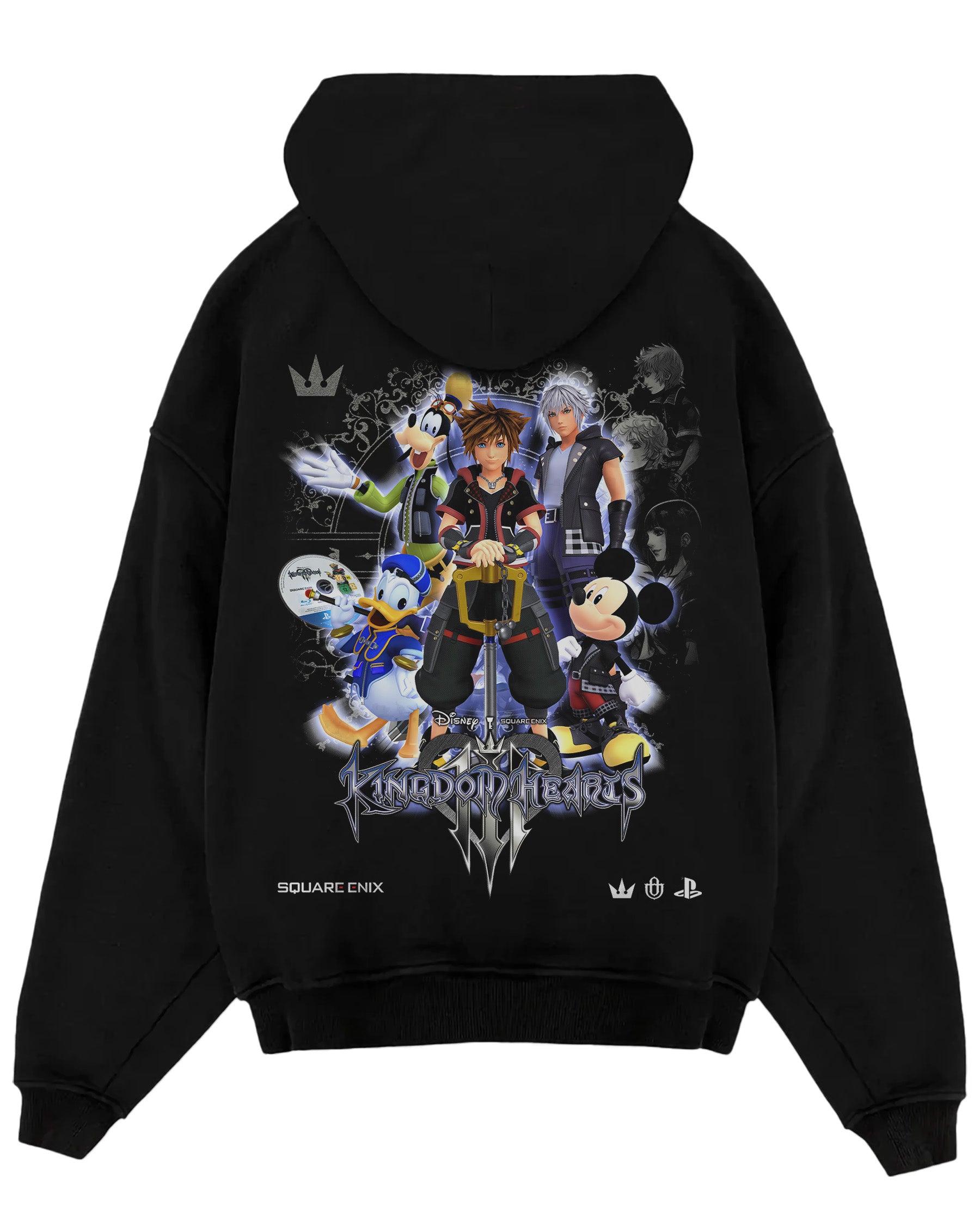 Video Games 'Kingdom Hearts III' Oversized Hoodie