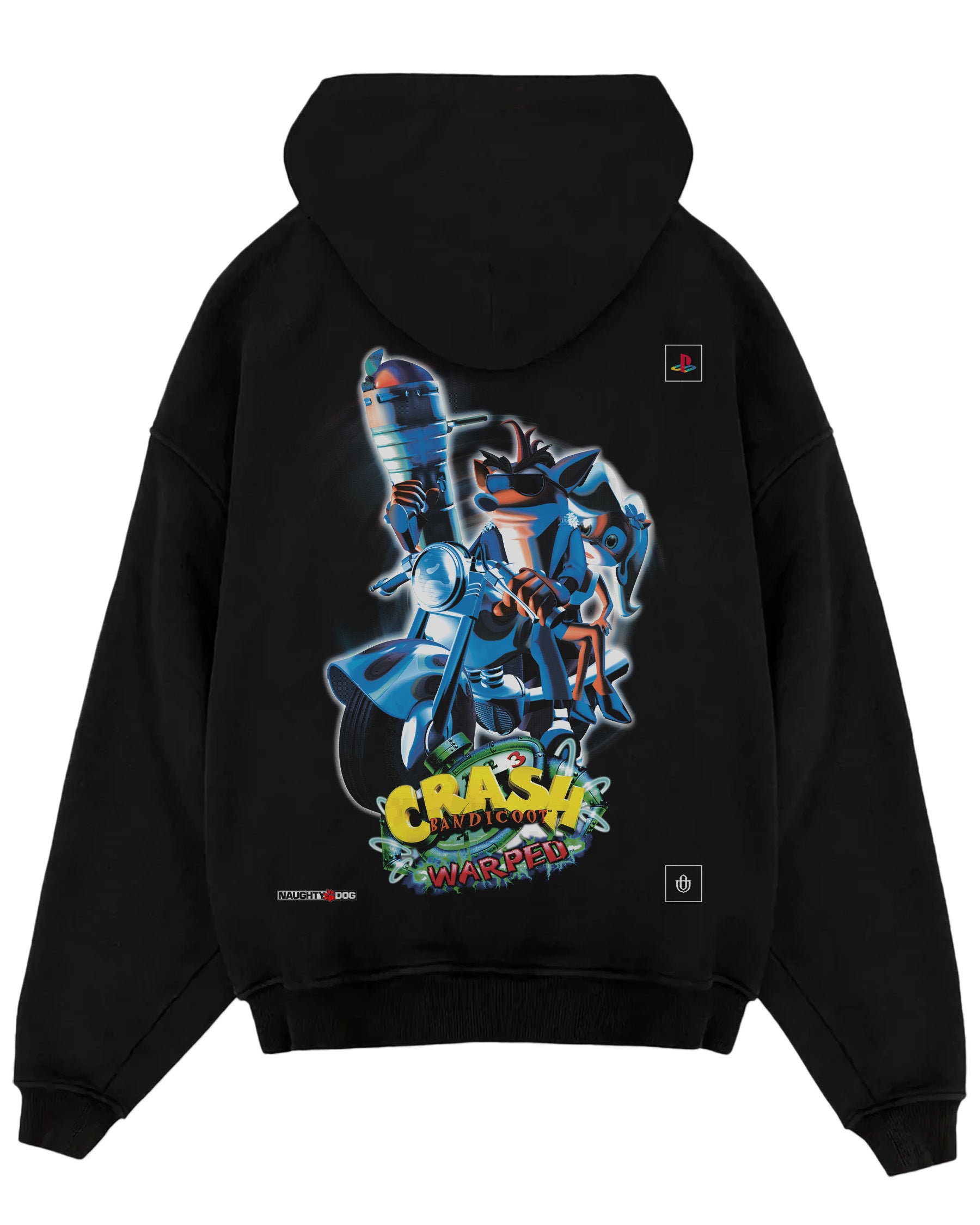 Video Games 'Crash Bandicoot: Warped' Oversized Hoodie