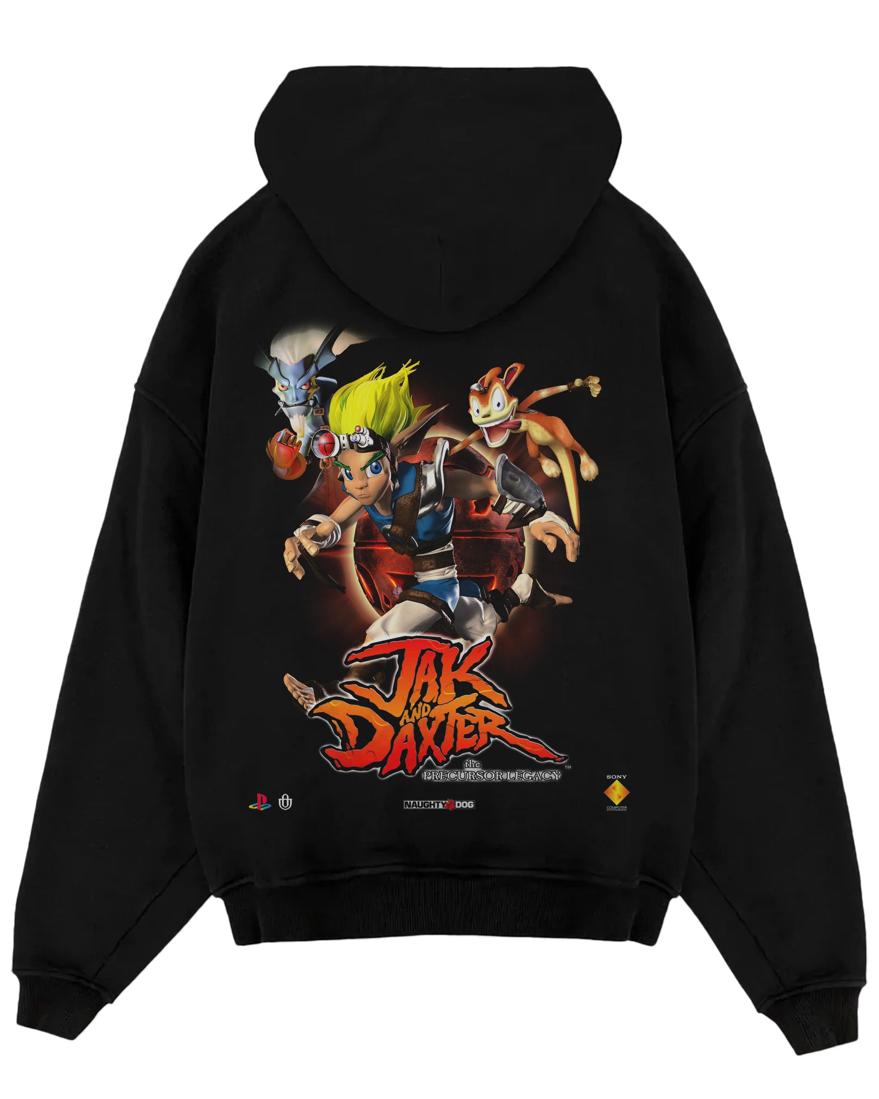 Video Games 'Jak and Daxter: The Precursor Legacy' Oversized Hoodie