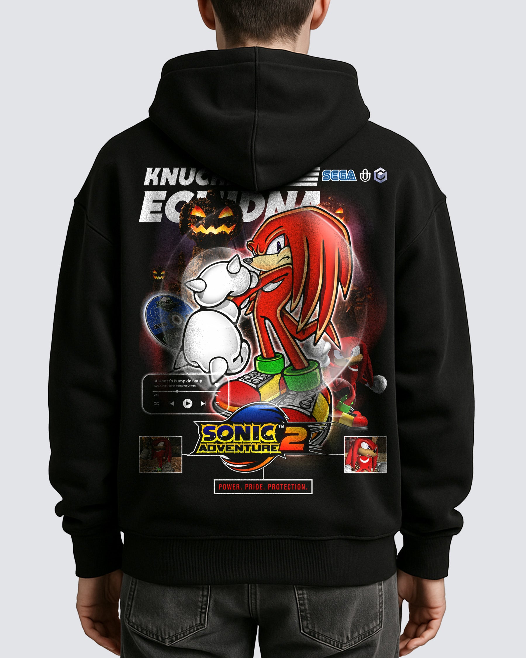 Video Games 'SA2B - Knuckles the Echidna' Oversized Hoodie