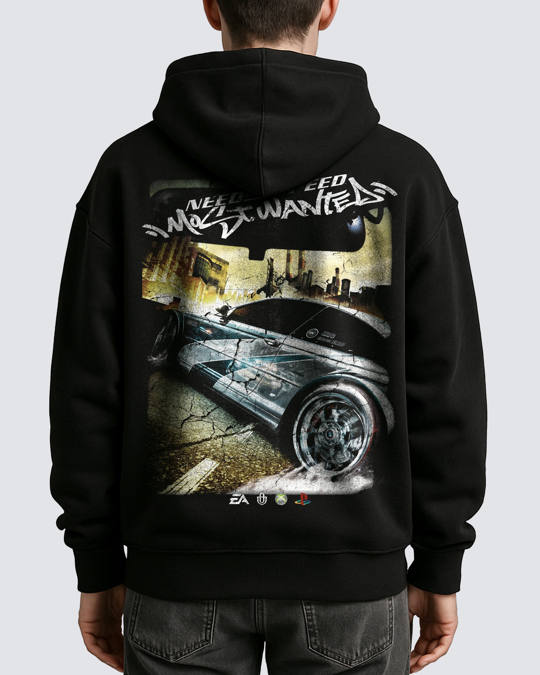Video Games 'Need for Speed: Most Wanted' Oversized Hoodie