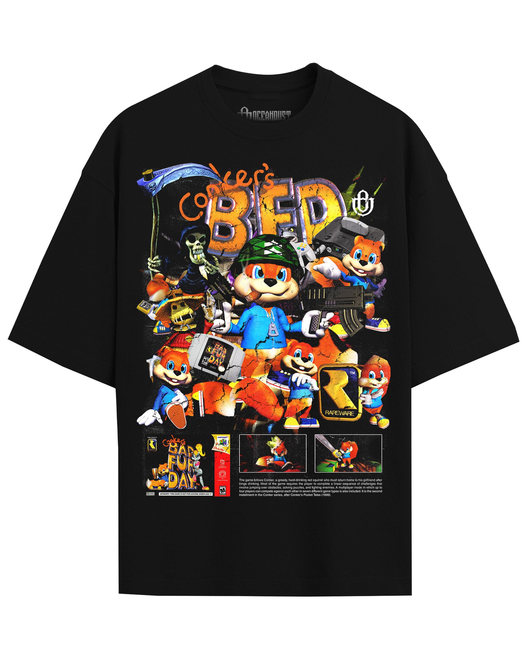 Video Games 'Conker's Bad Fur Day' T-Shirt