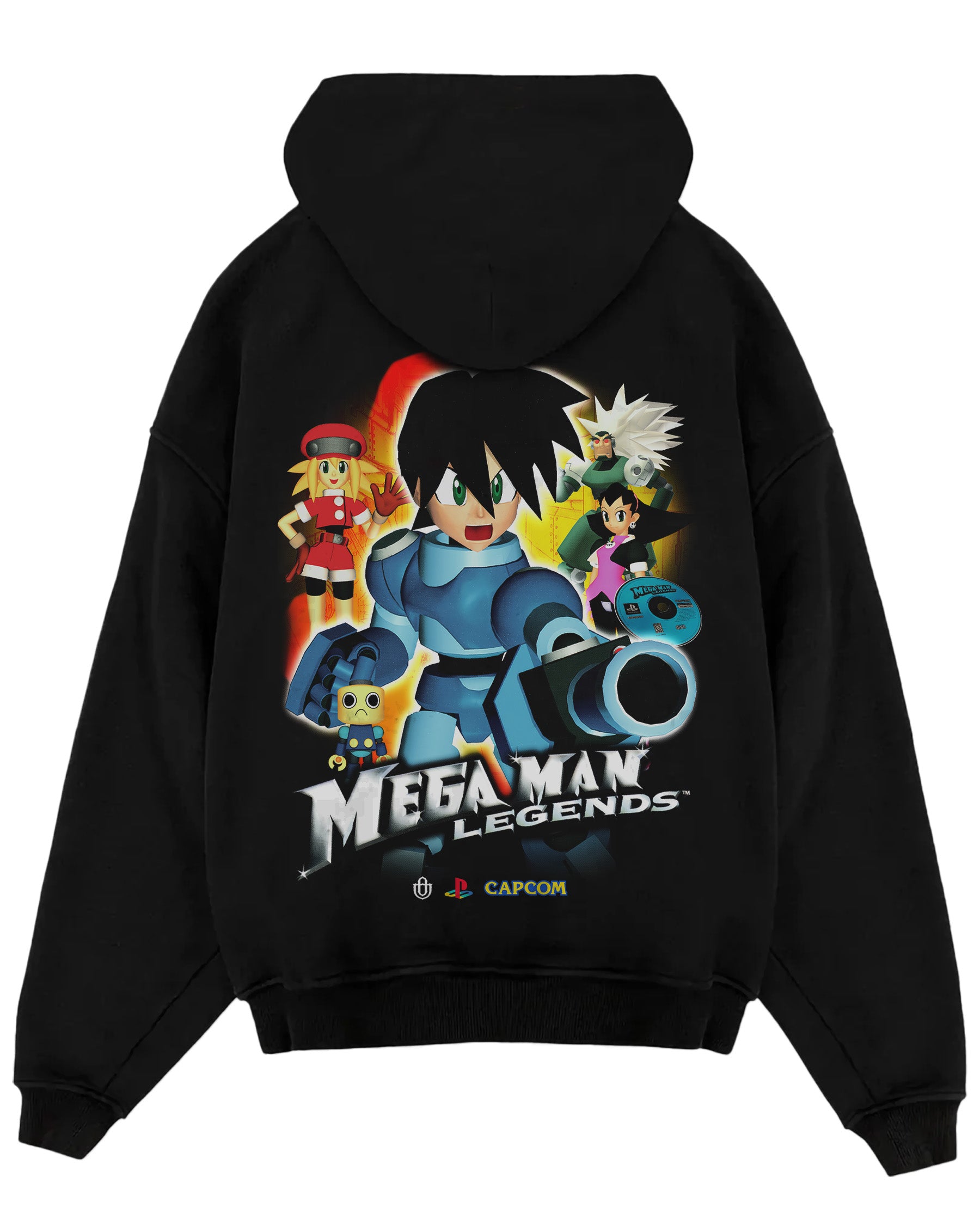 Video Games 'Mega Man Legends' Oversized Hoodie