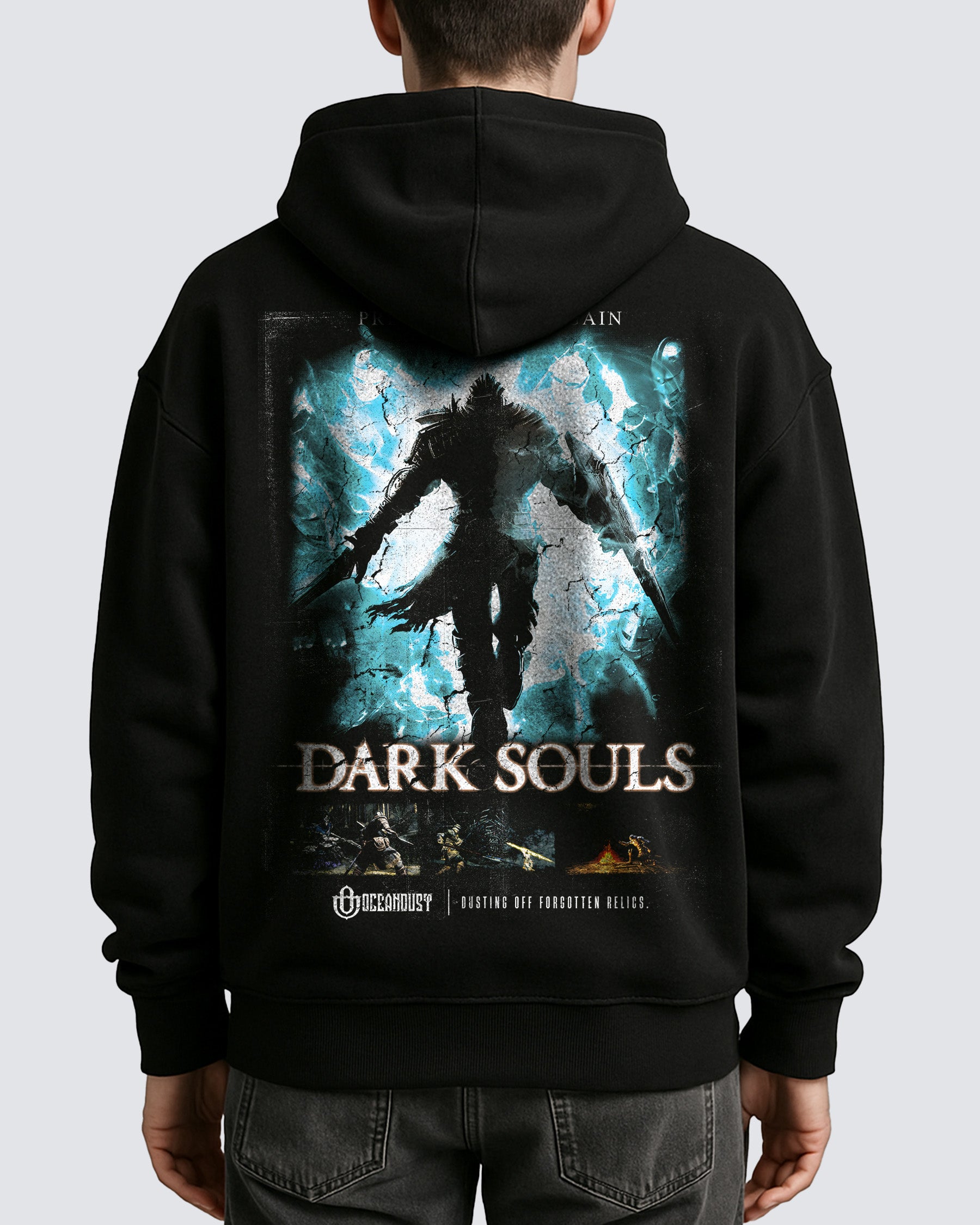Video Games 'Dark Souls' Oversized Hoodie