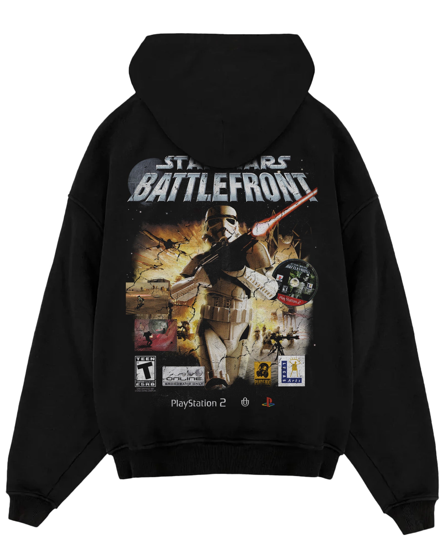 Video Games 'Star Wars Battlefront' Oversized Hoodie