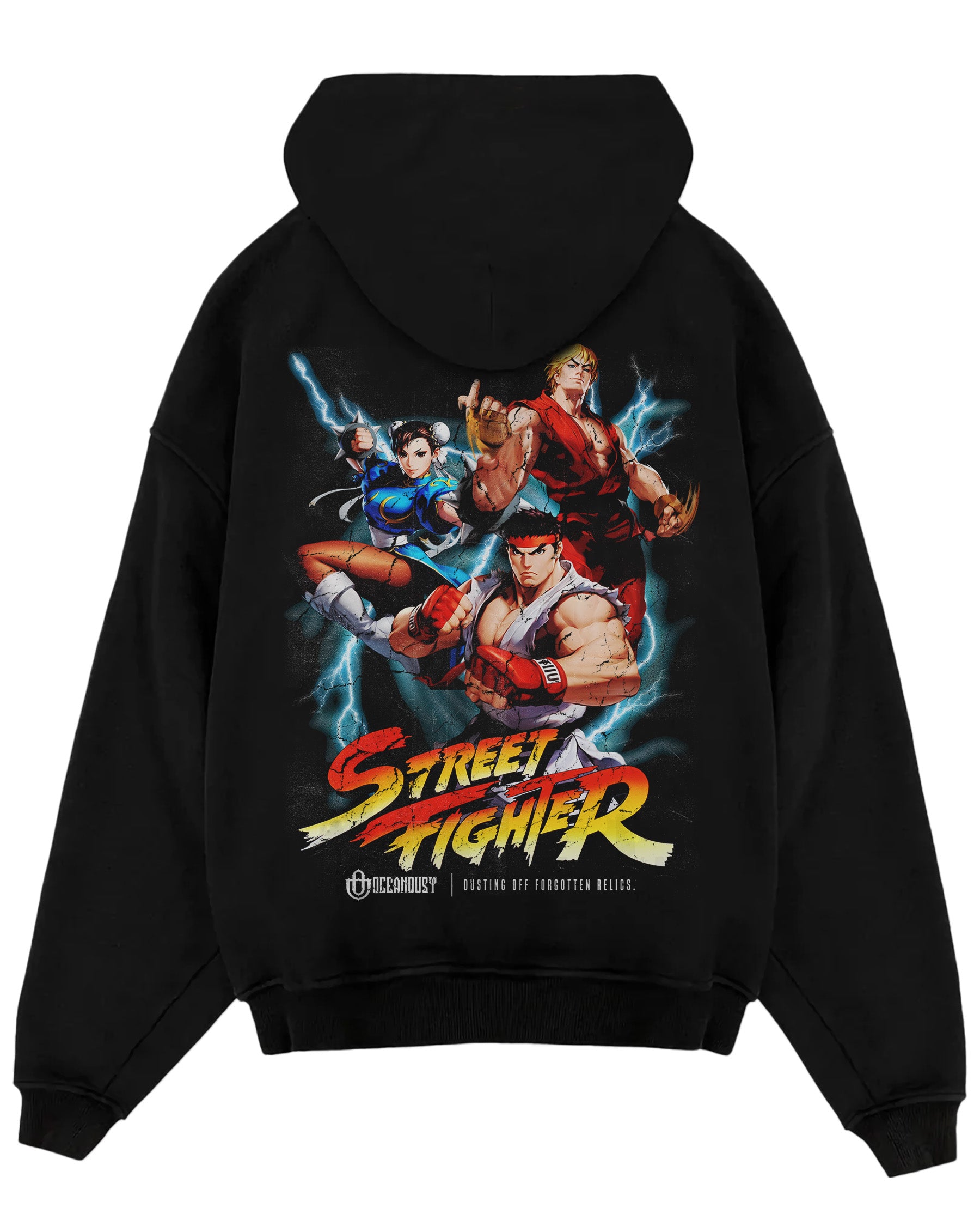 Video Games 'Street Fighter' Oversized Hoodie