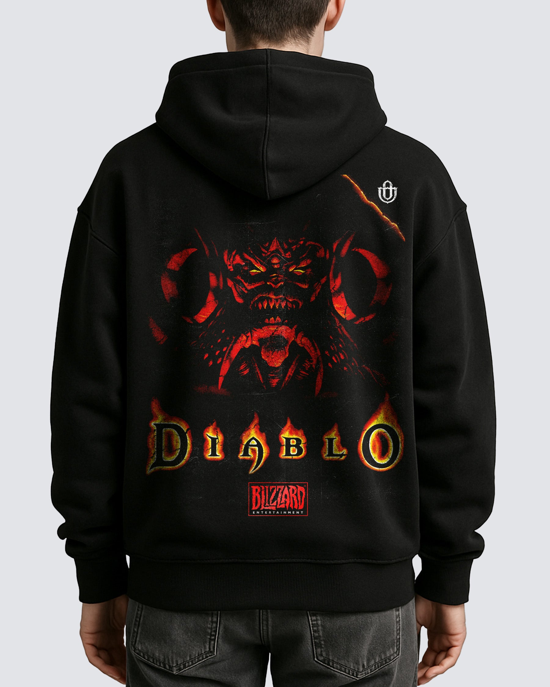 Video Games 'Diablo' Oversized Hoodie
