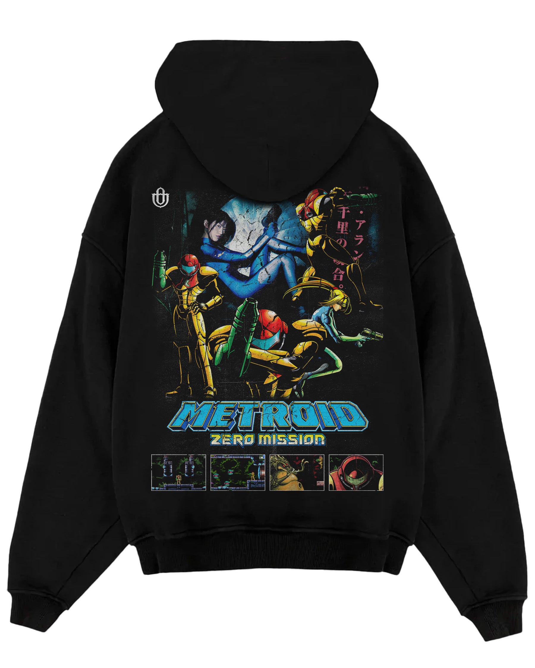 Video Games 'Metroid Zero Mission' Oversized Hoodie