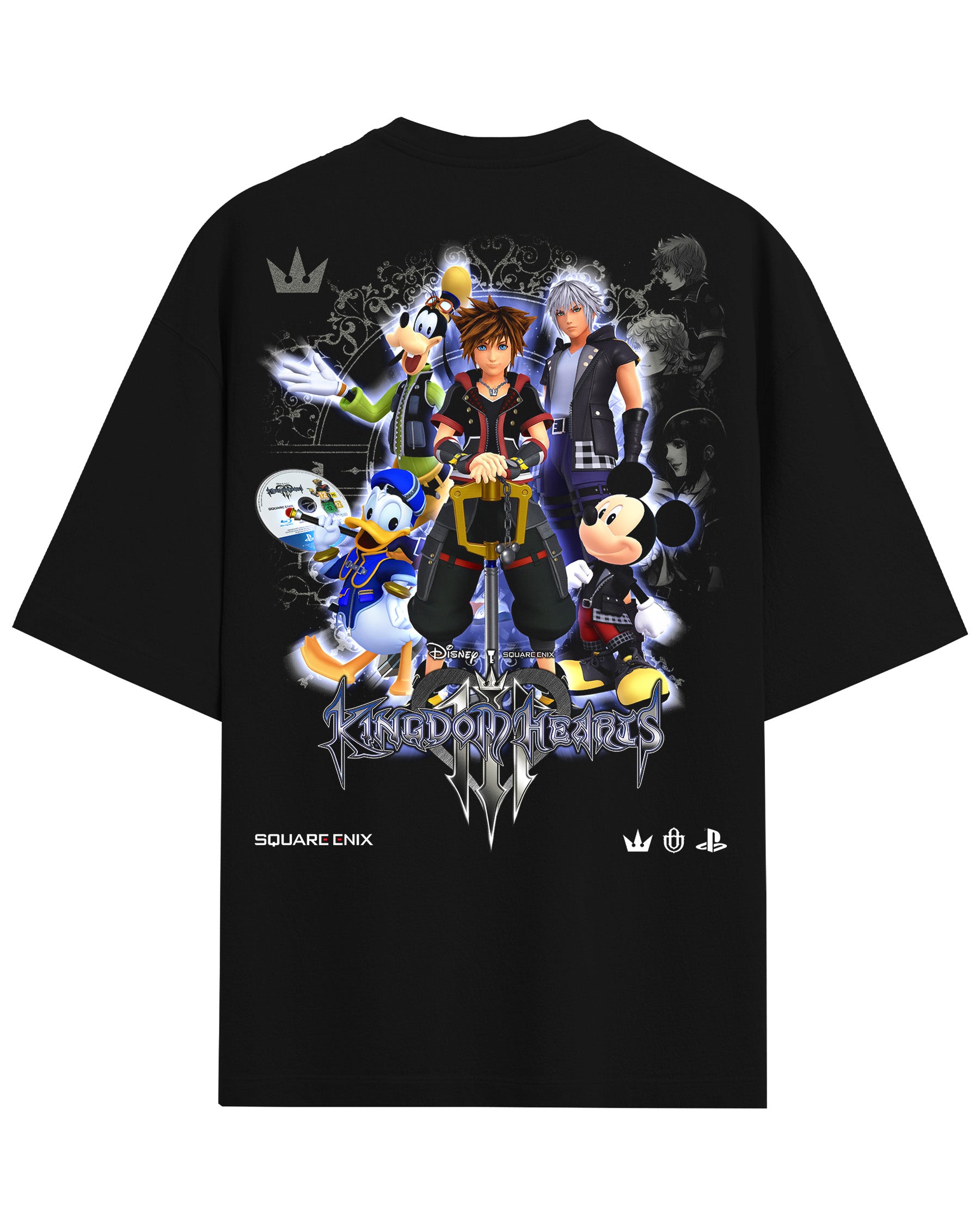 Video Games 'Kingdom Hearts III' Back T-Shirt