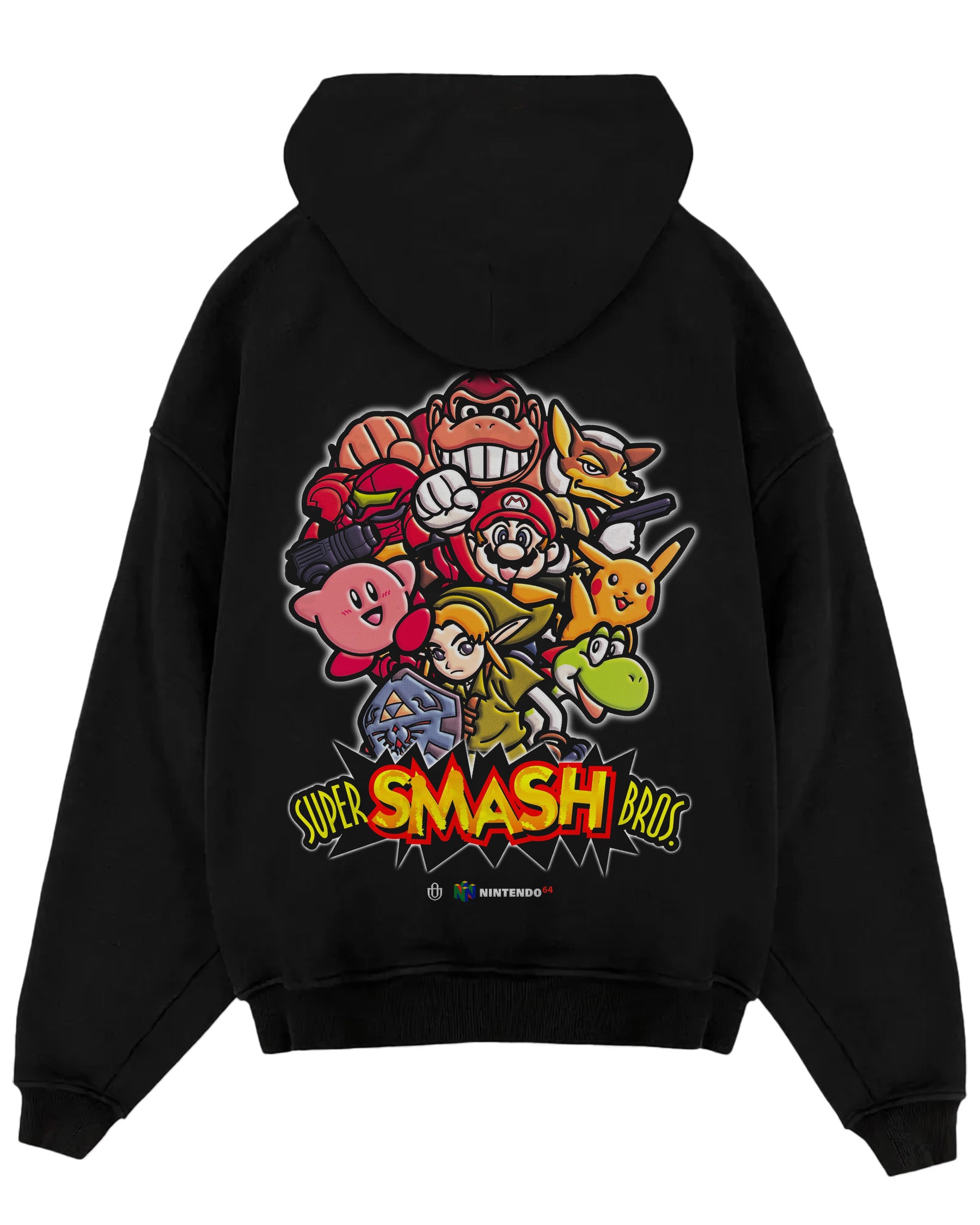 Video Games 'Super Smash Bros v2' Oversized Hoodie