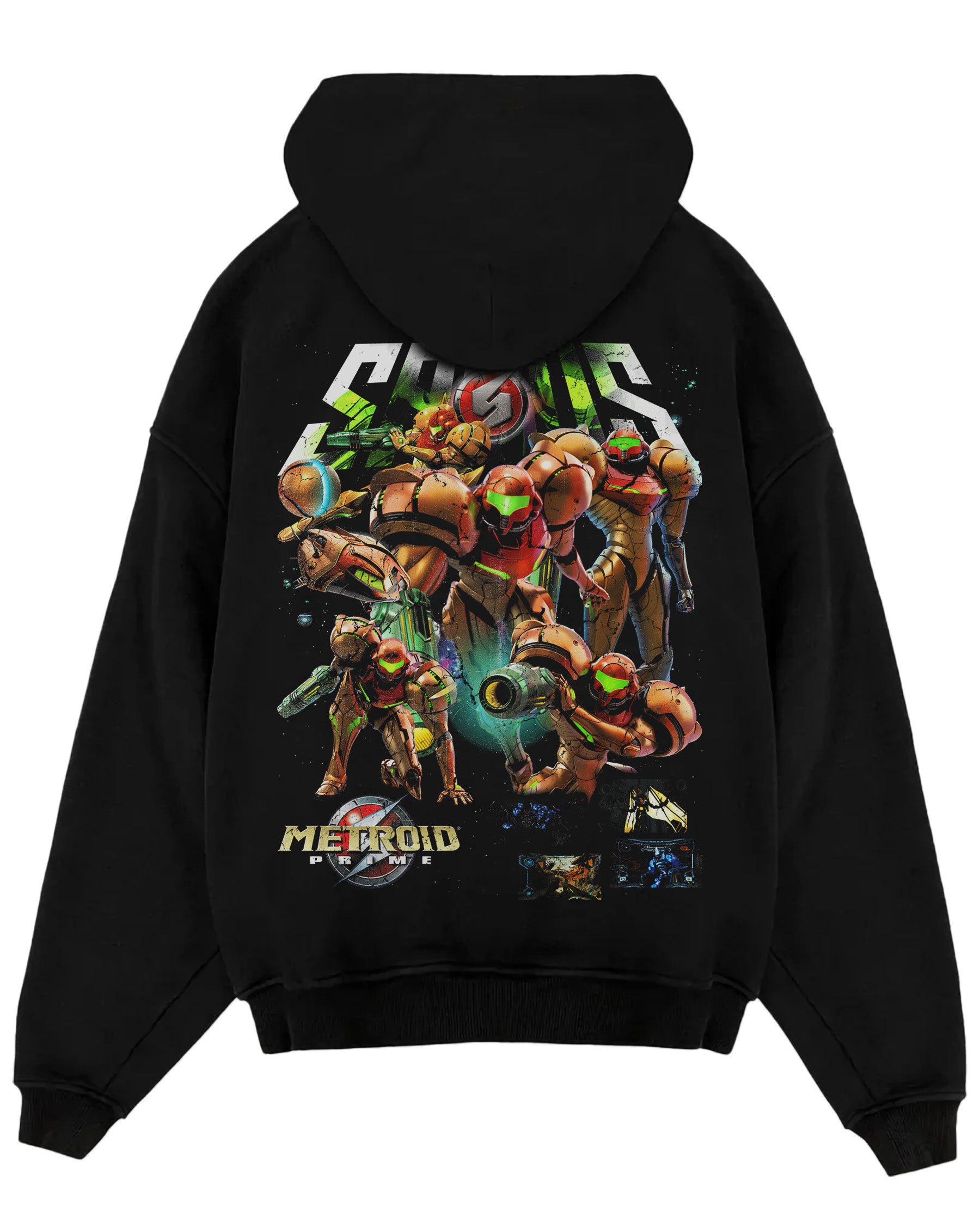 Video Games 'Metroid Prime v1' Oversized Hoodie