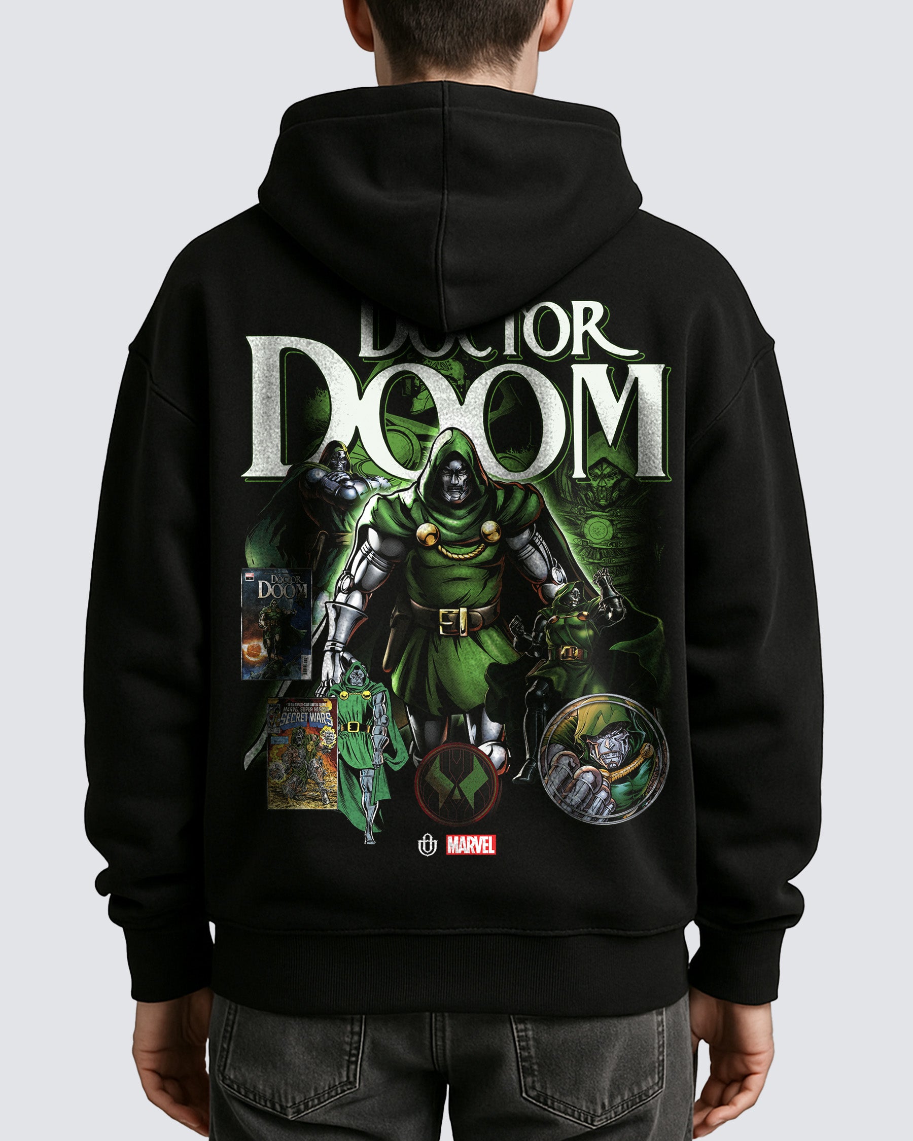 Comics 'Doctor Doom' Oversized Hoodie