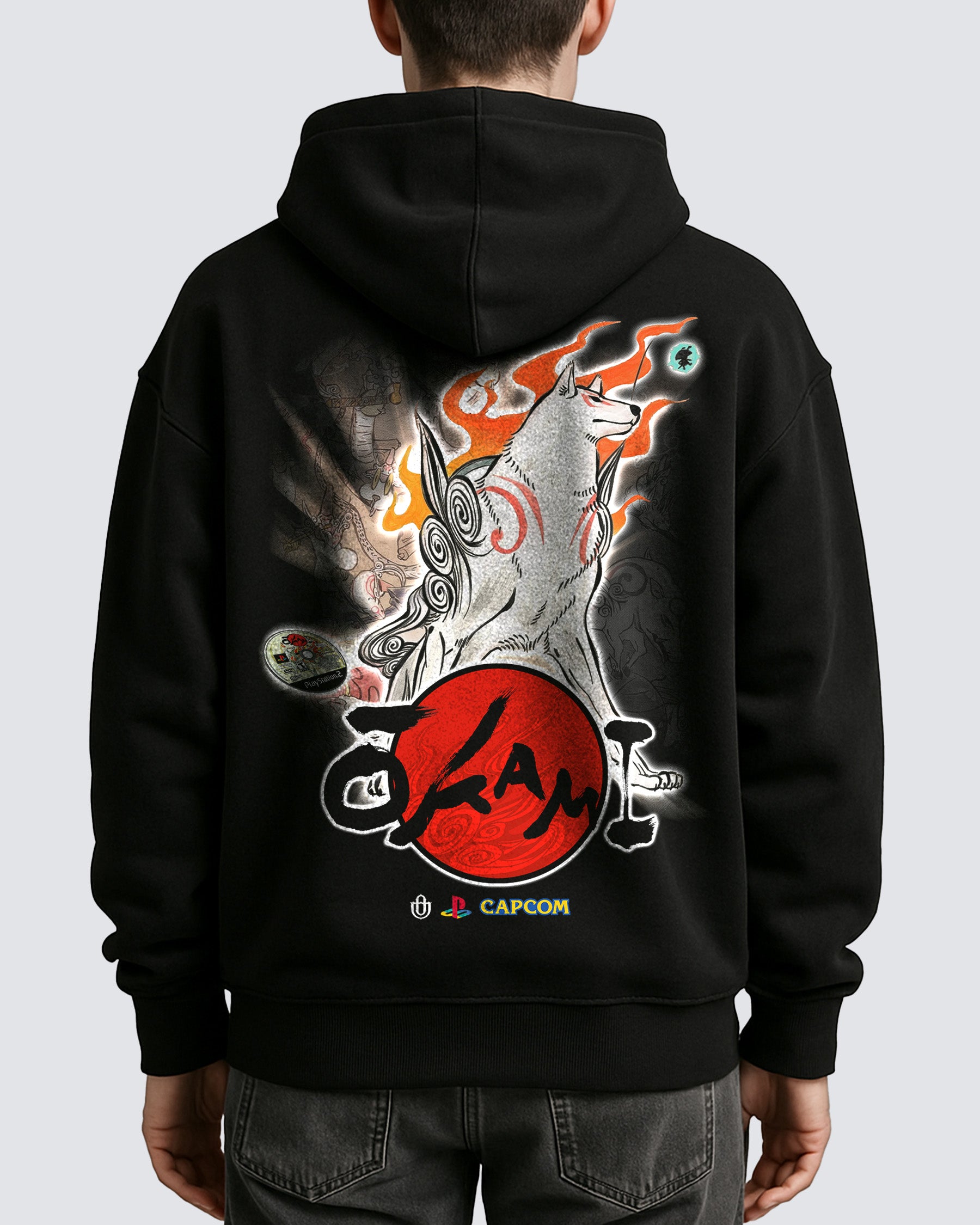 Video Games 'Okami' Oversized Hoodie