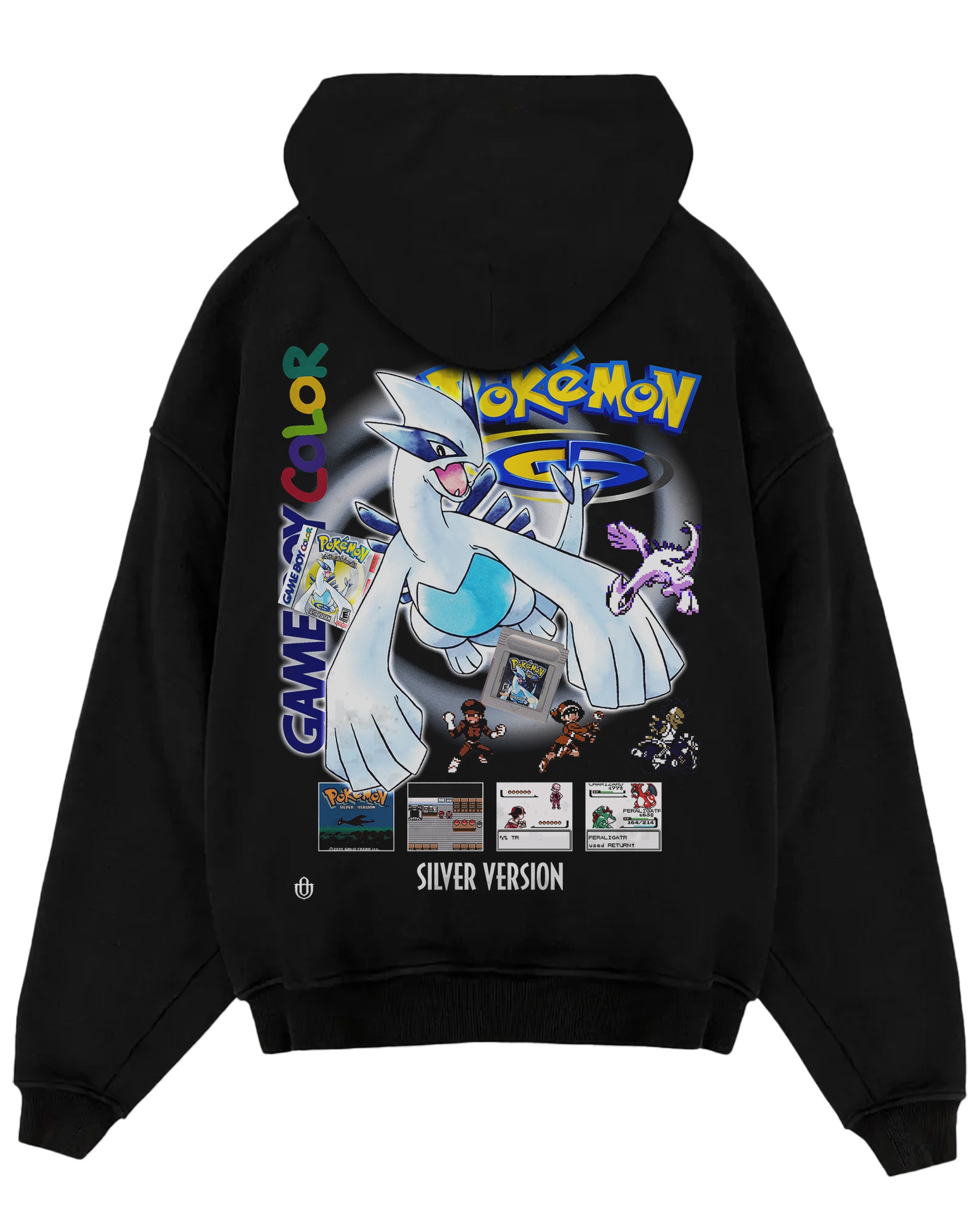 Video Games 'Pokemon Silver Version' Oversized Hoodie