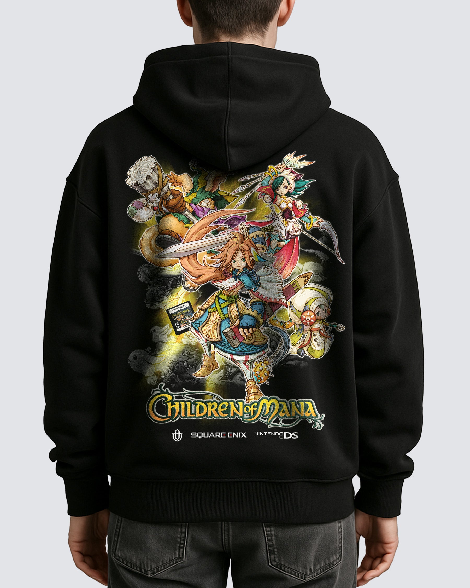 Video Games 'Children of Mana' Oversized Hoodie