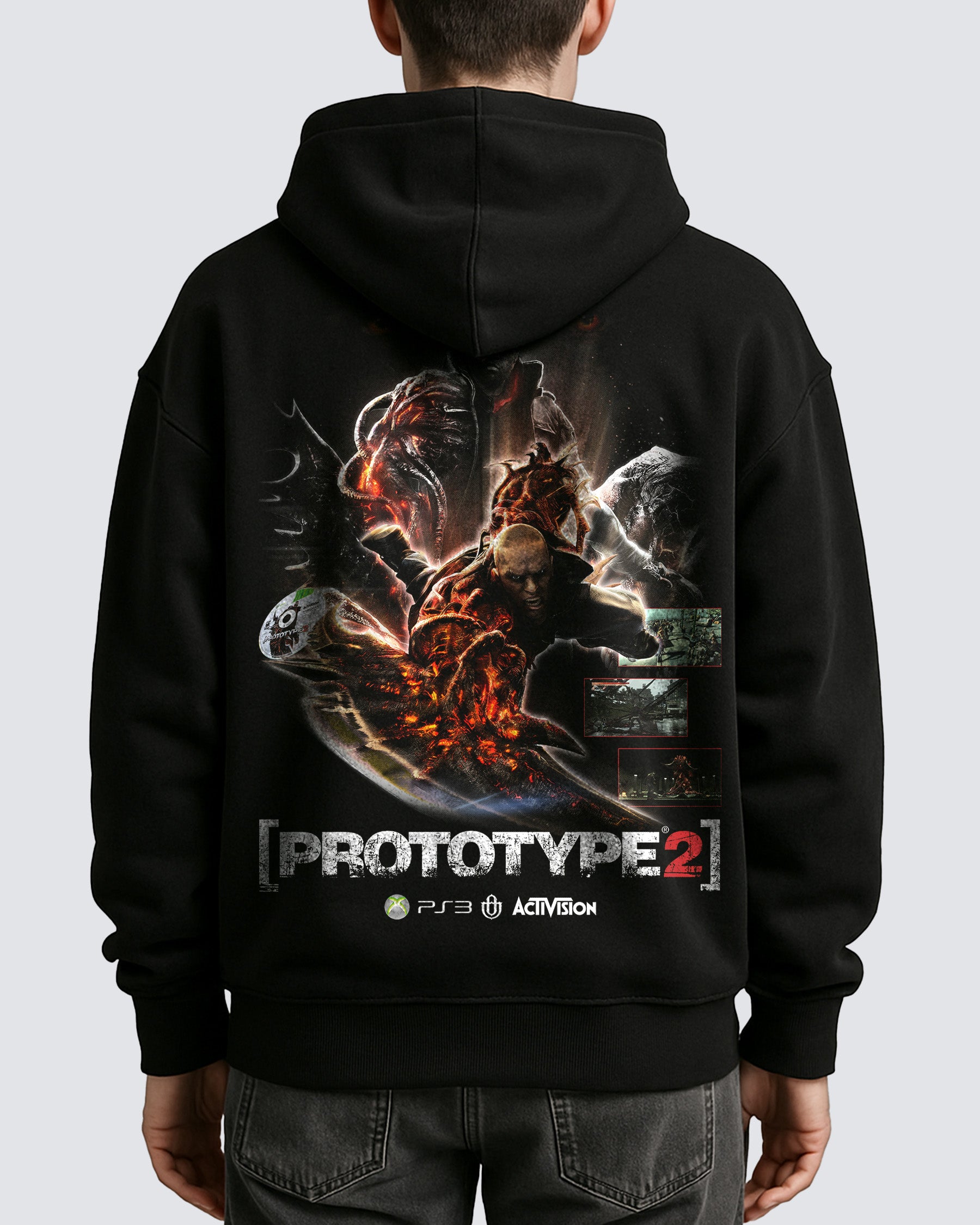 Video Games 'Prototype 2' Oversized Hoodie