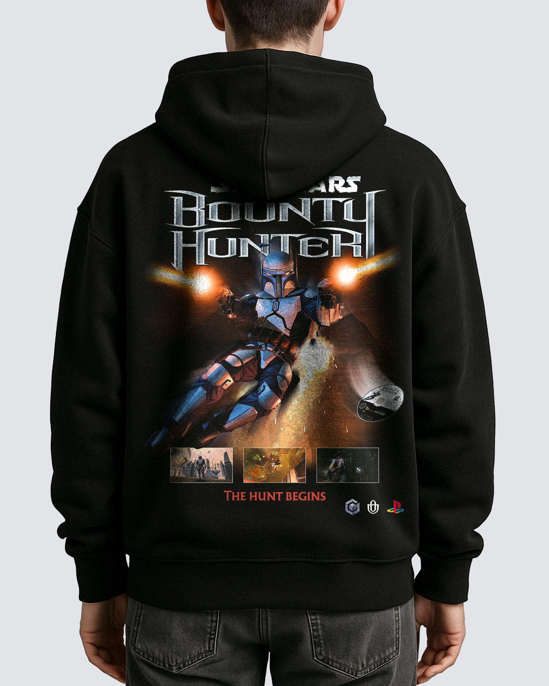 Video Games 'Star Wars: Bounty Hunter' Oversized Hoodie
