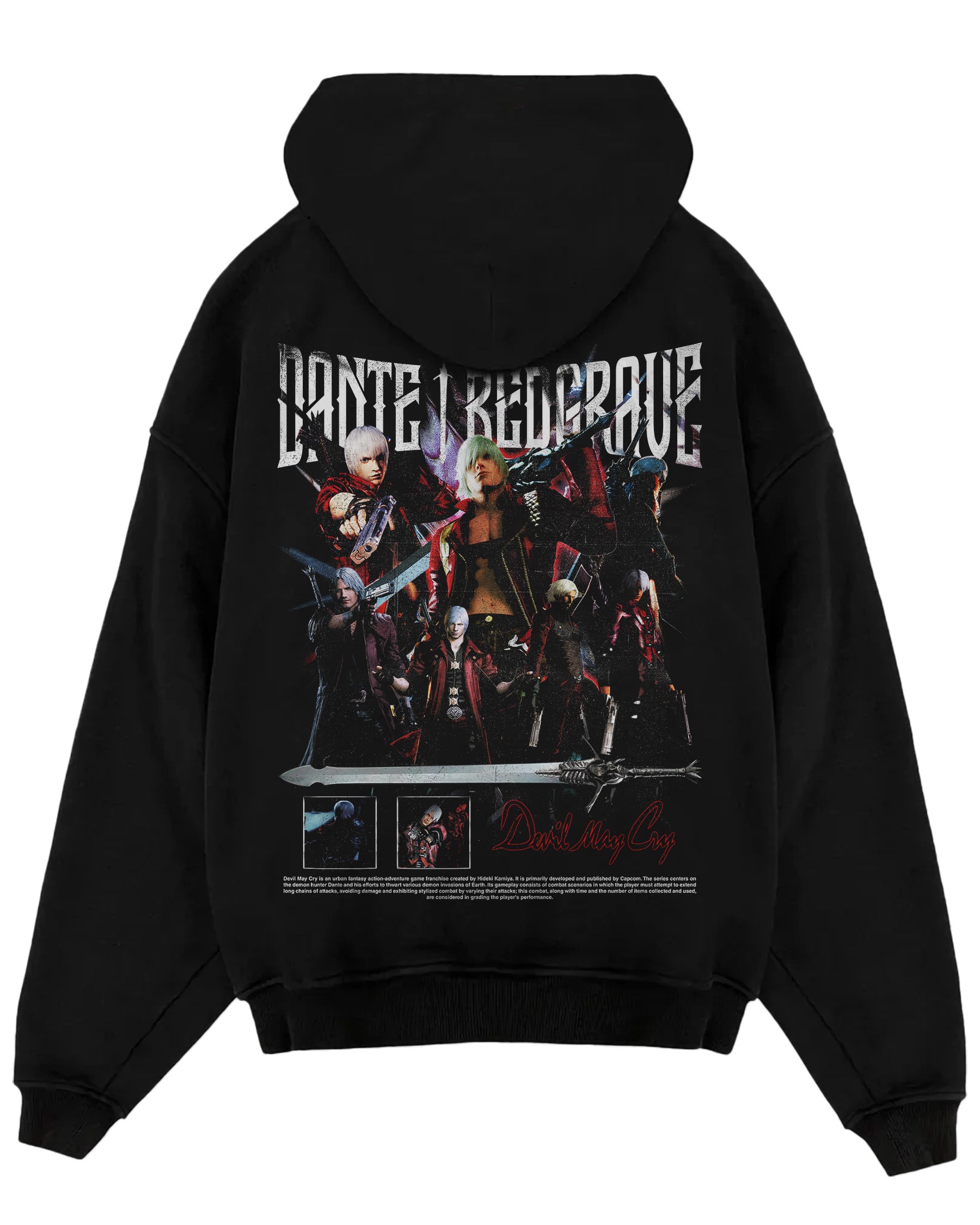 Video Games 'Devil May Cry v1' Oversized Hoodie