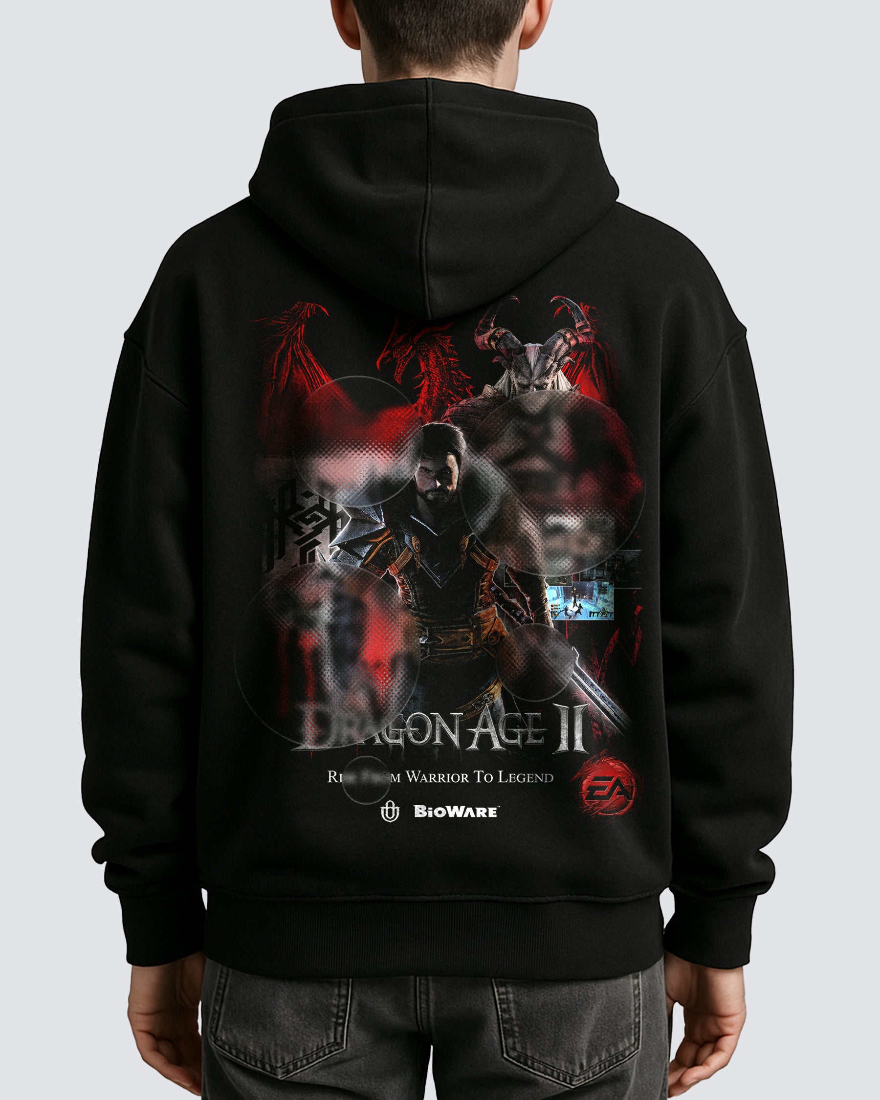 Video Games 'Dragon Age II' Oversized Hoodie