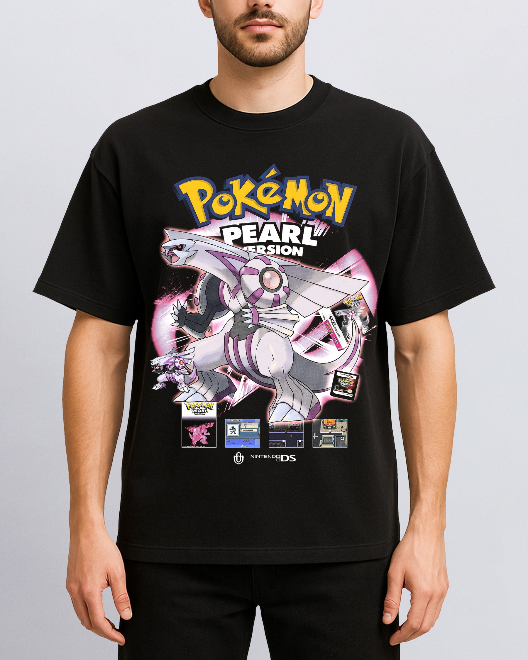Video Games 'PKMN Pearl Version' Front T-Shirt