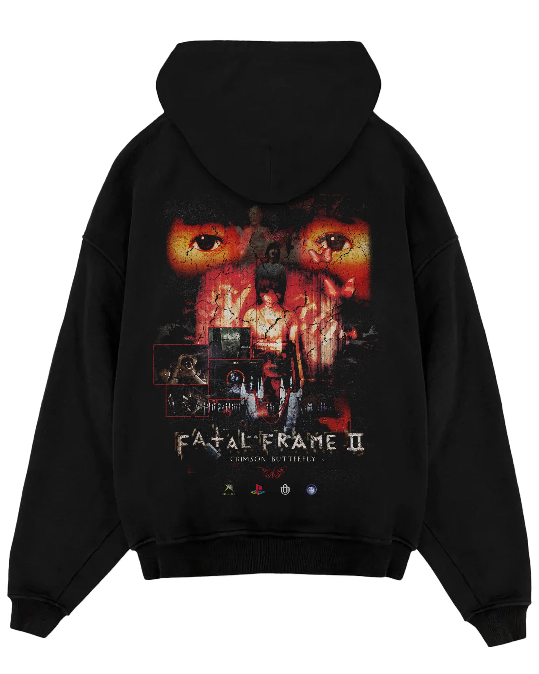 Video Games 'Fatal Frame II: Crimson Butterfly' Oversized Hoodie