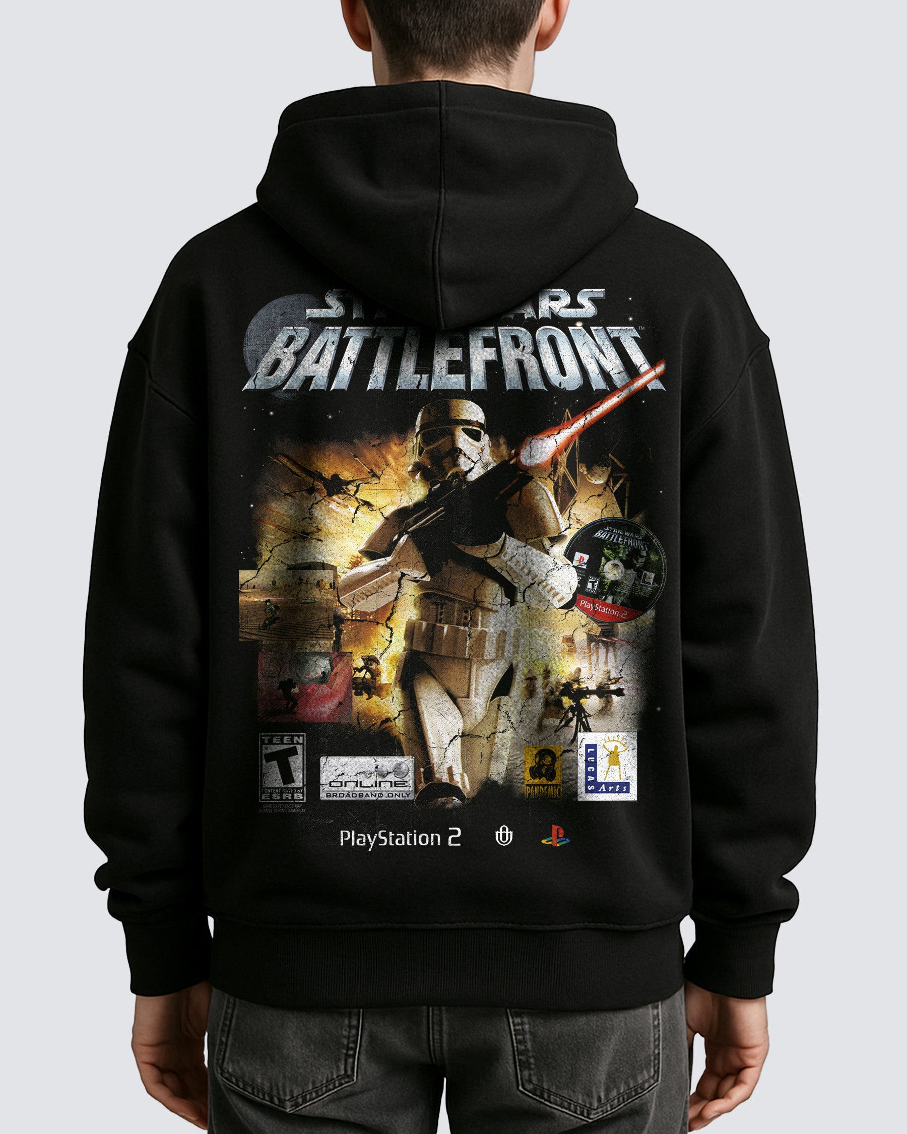 Video Games 'Star Wars Battlefront' Oversized Hoodie