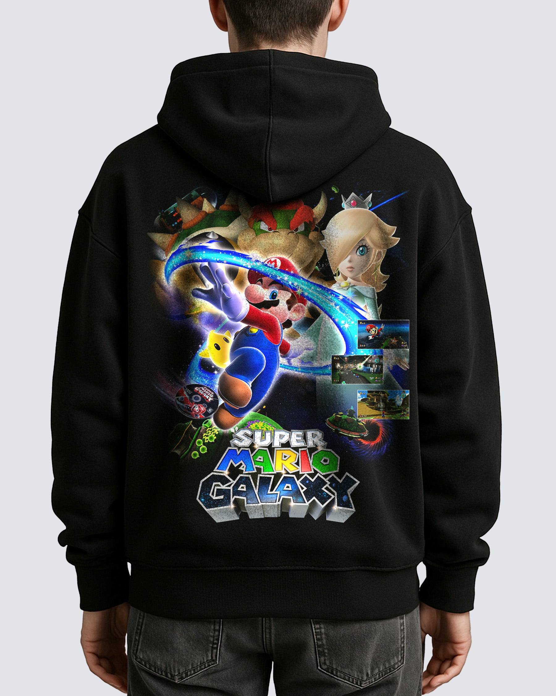 Video Games 'Super Mario Galaxy v2' Oversized Hoodie