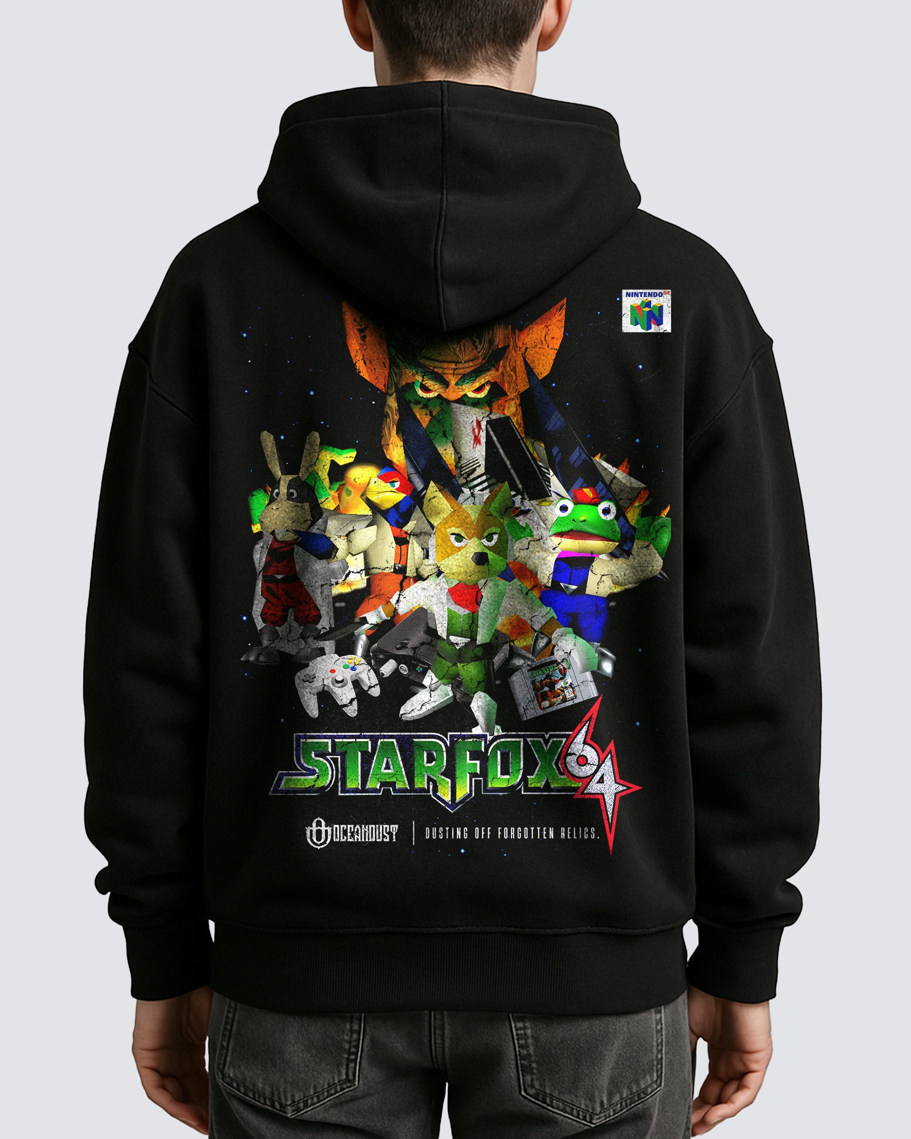 Video Games 'Star Fox 64' Oversized Hoodie
