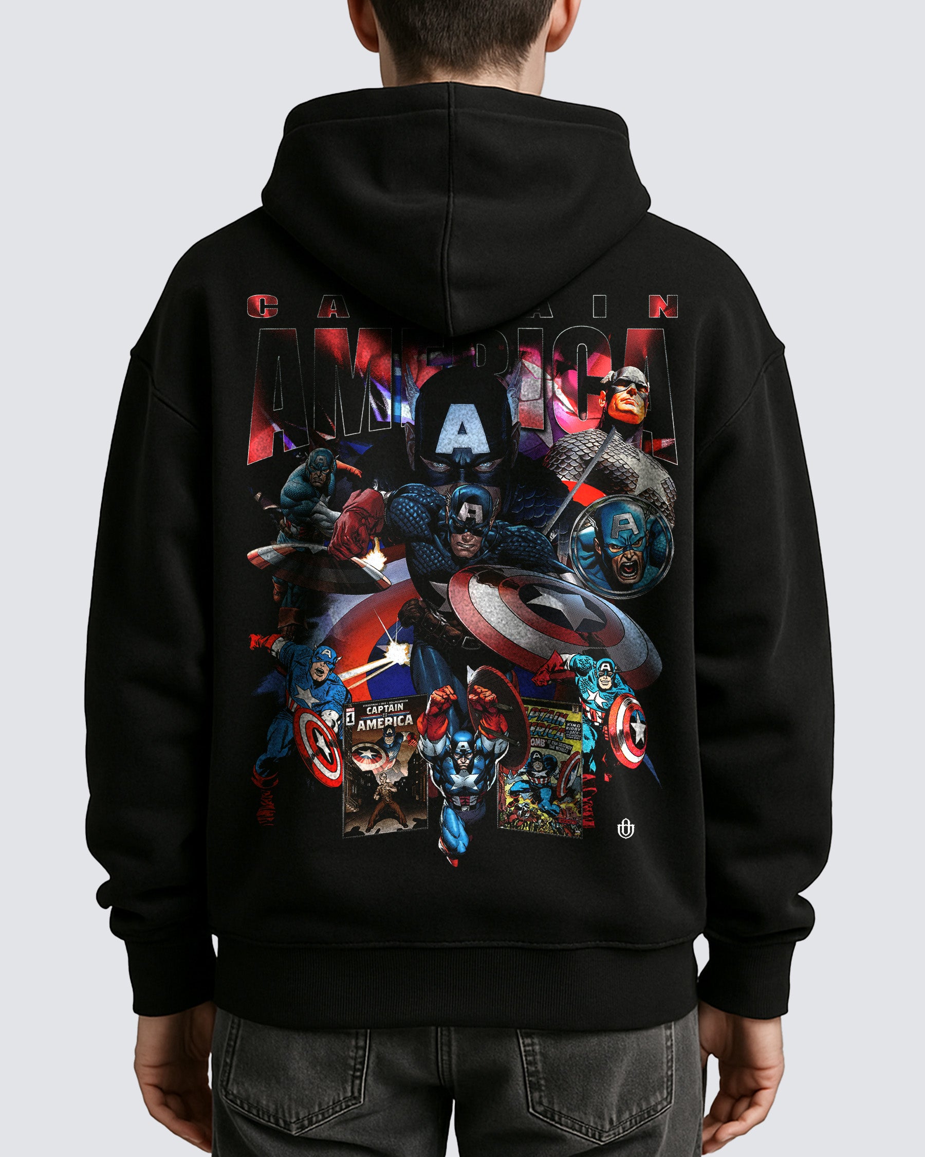 Comics 'Captain America' Oversized Hoodie