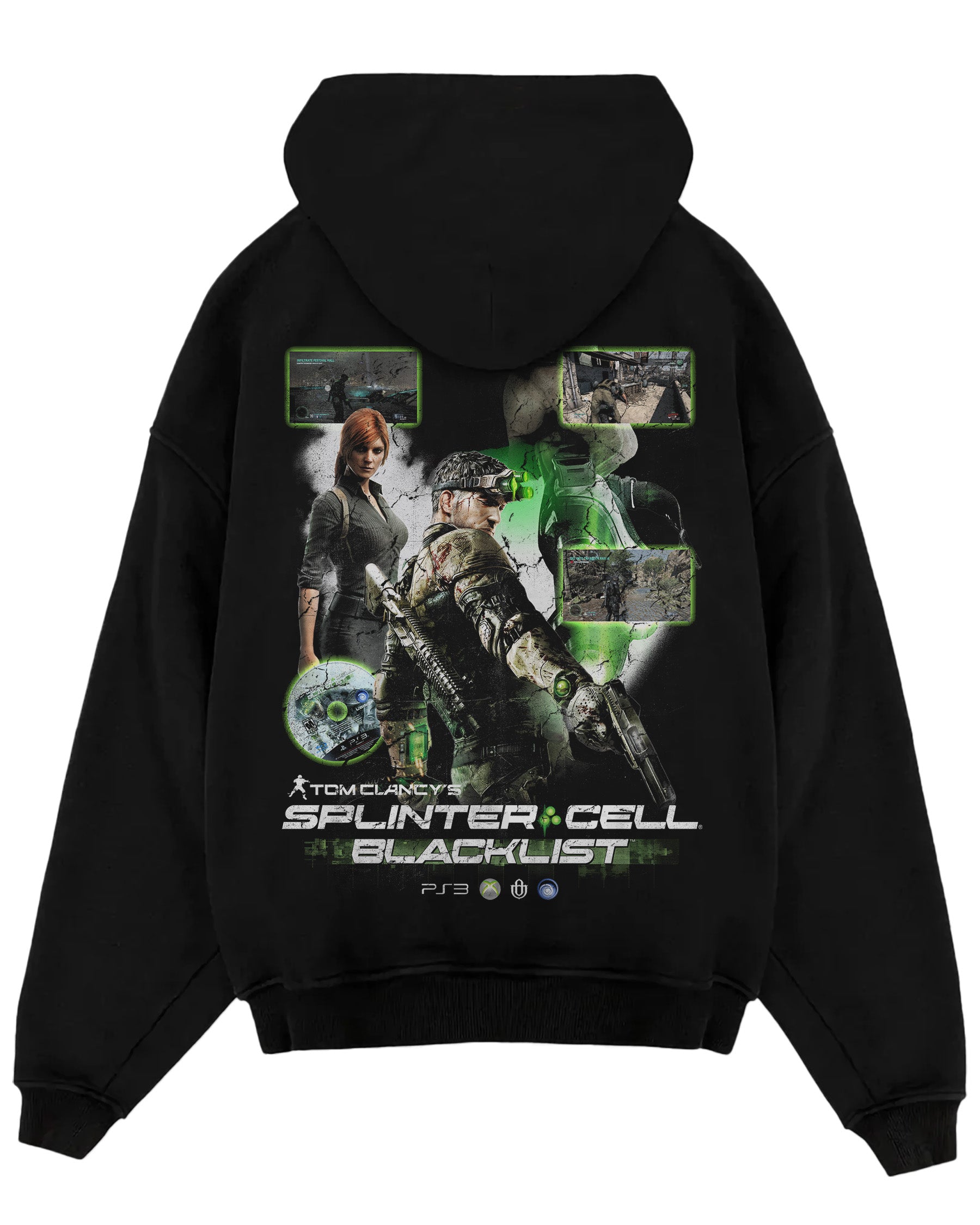Video Games 'Tom Clancy's Splinter Cell: Blacklist' Oversized Hoodie