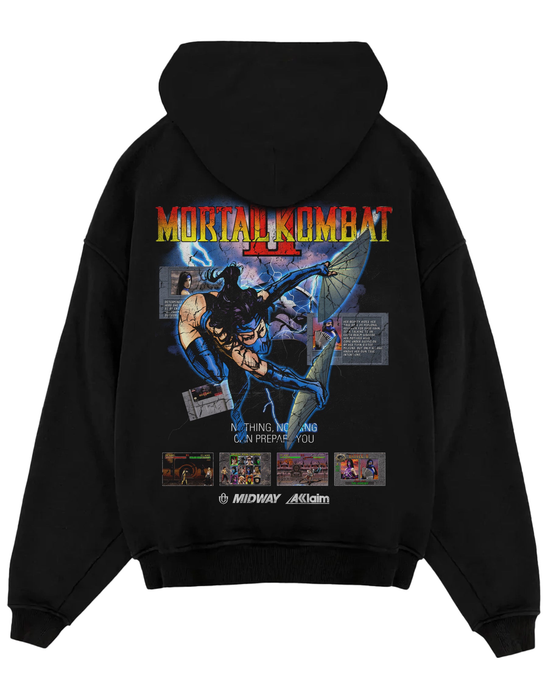 Video Games 'Mortal Kombat II: Kitana' Oversized Hoodie