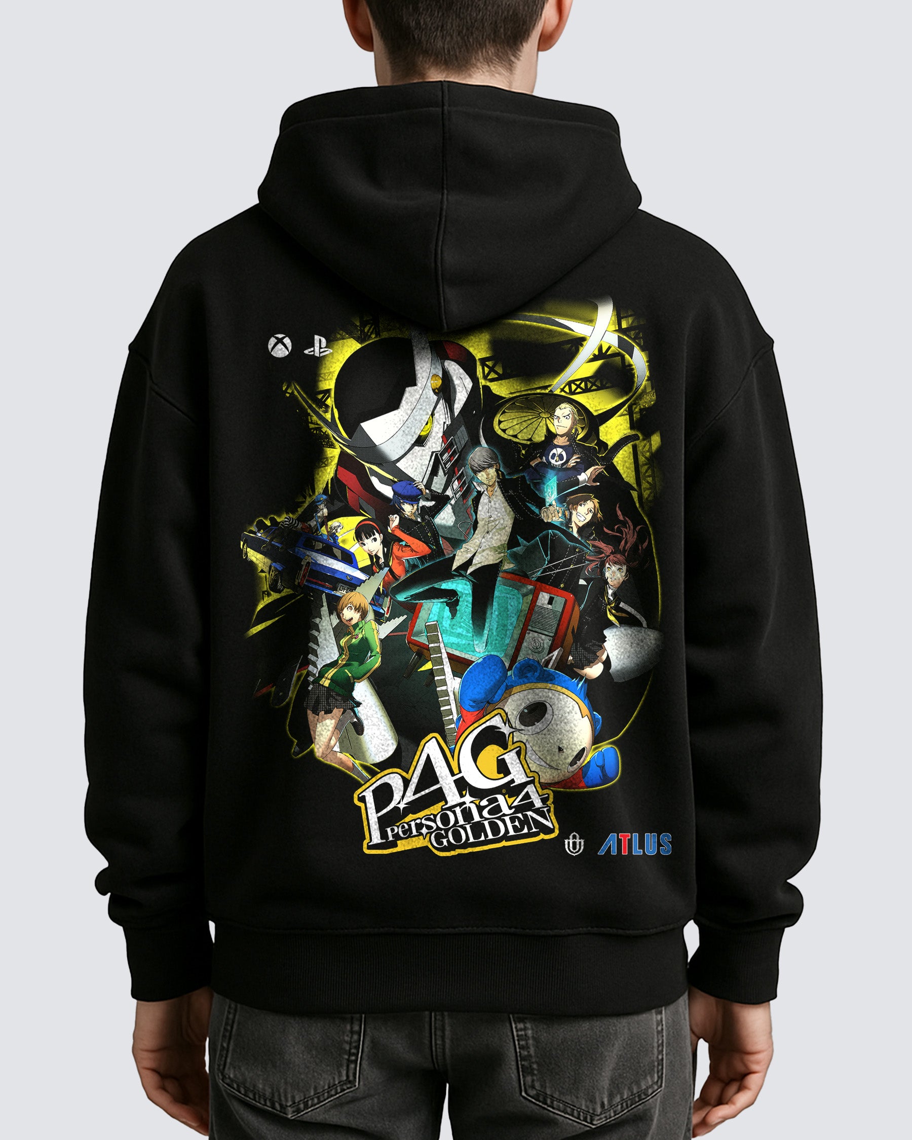 Video Games 'Persona 4 Golden' Oversized Hoodie