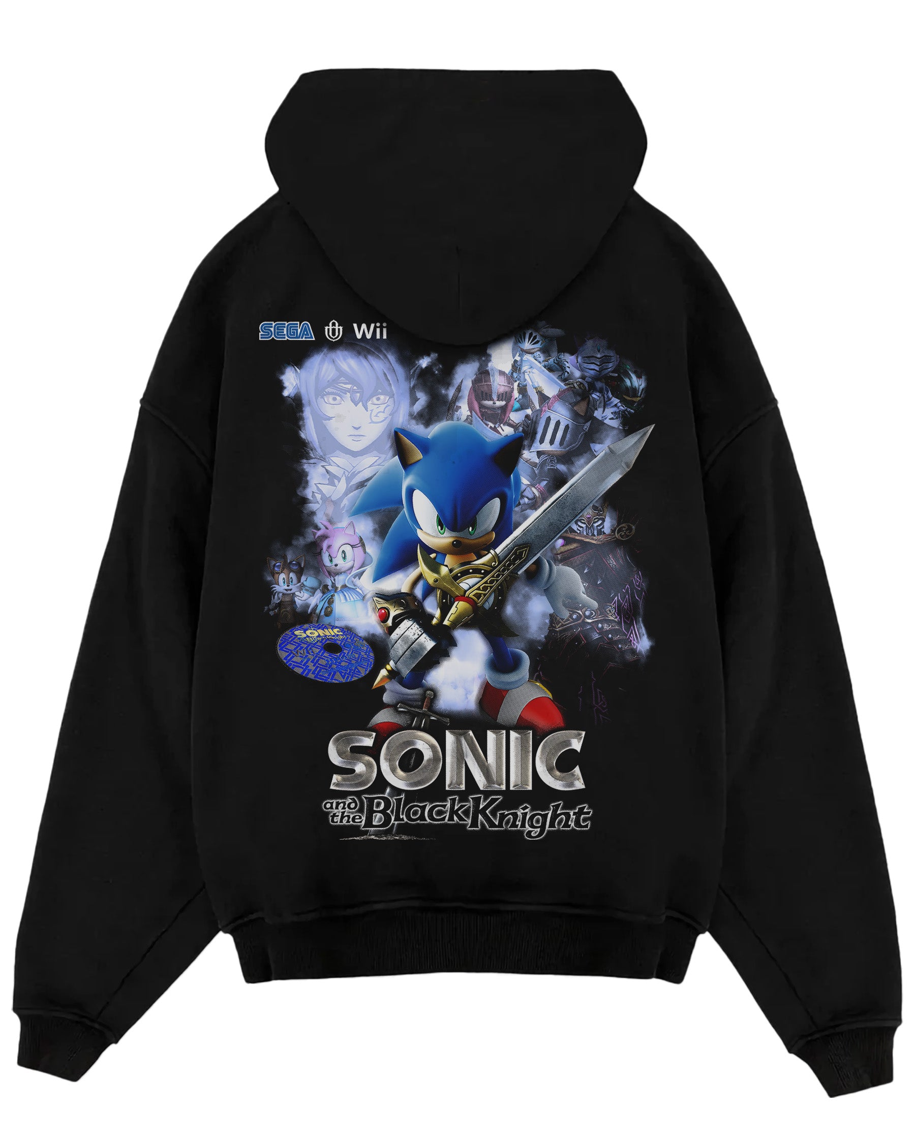 Video Games 'Sonic and the Black Knight' Oversized Hoodie