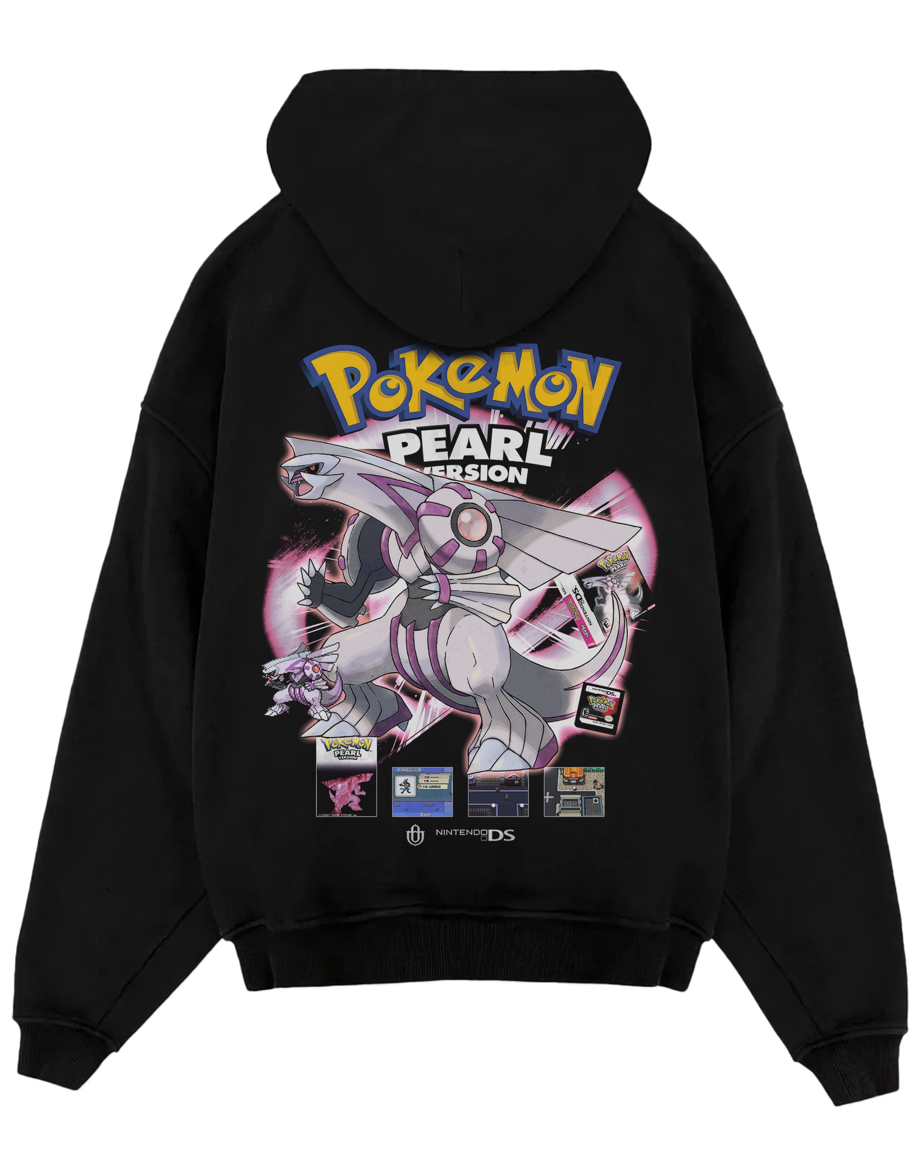 Video Games 'PKMN Pearl Version' Oversized Hoodie
