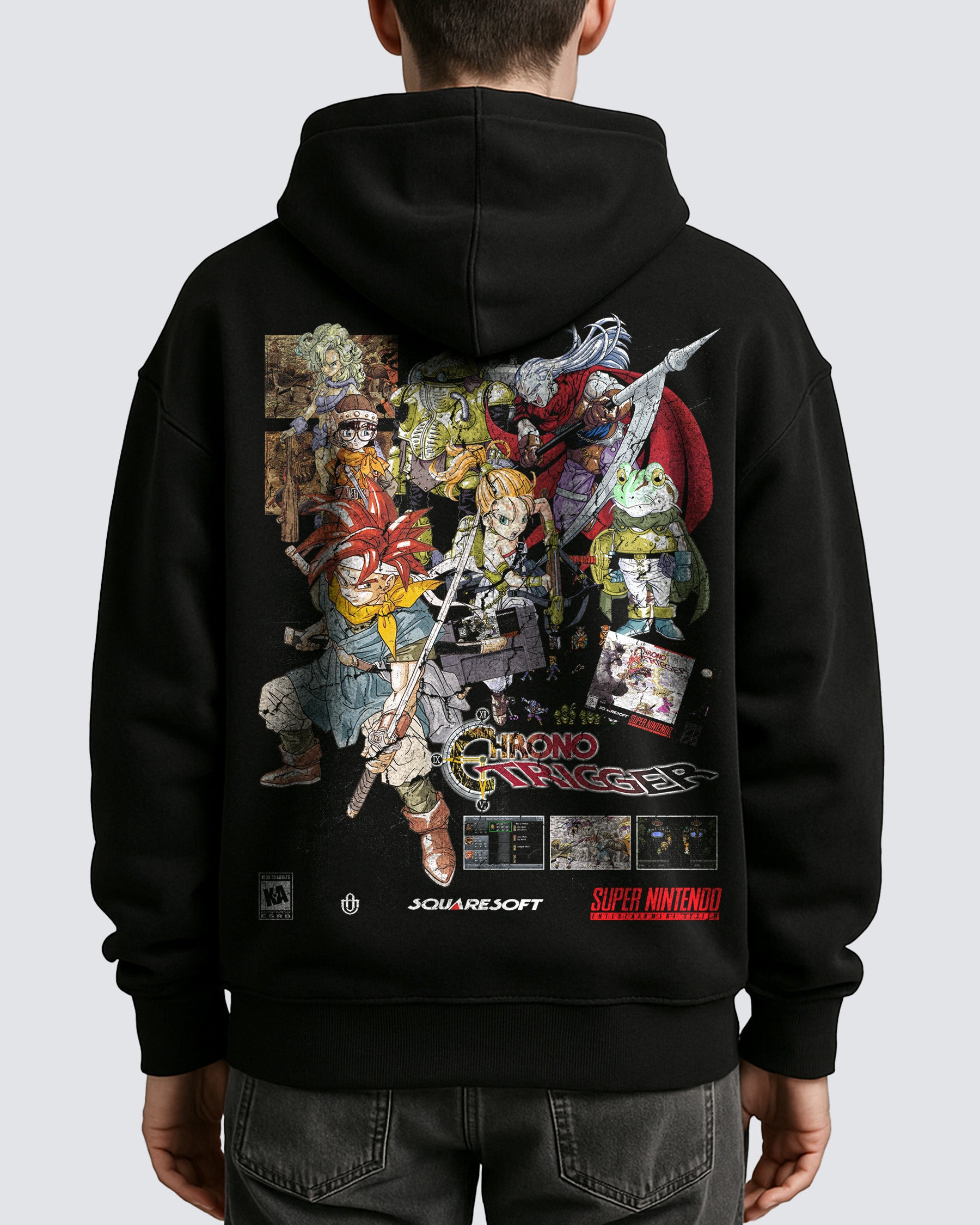 Video Games 'Chrono Trigger' Oversized Hoodie